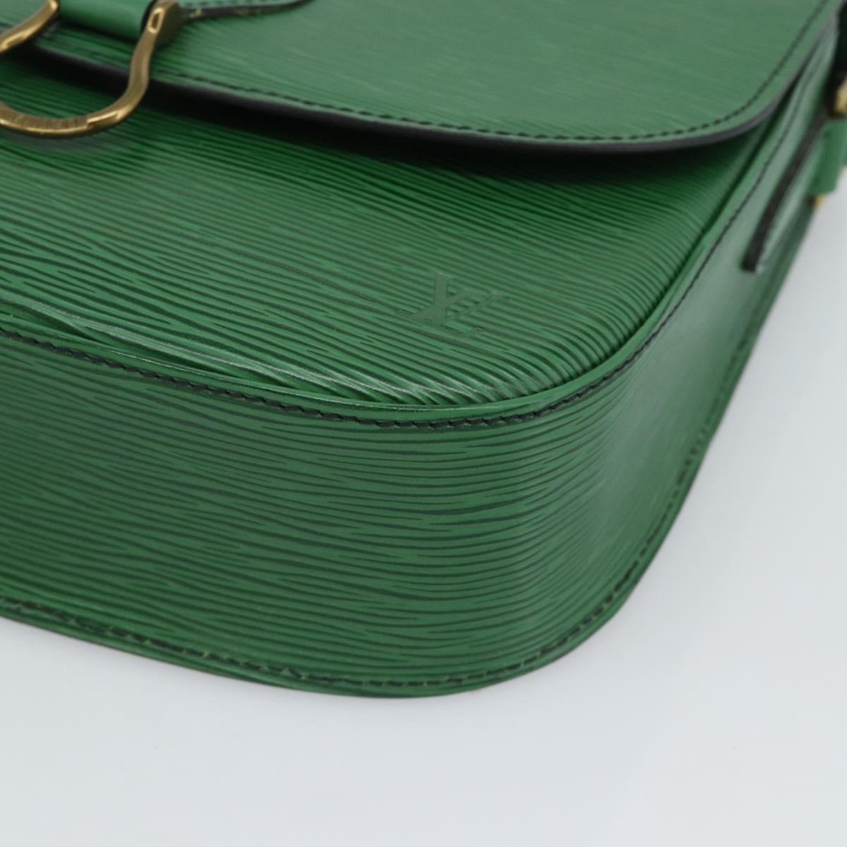 LOUIS VUITTON Epi Saint Cloud GM Shoulder Bag Green M52194 LV Auth 191689