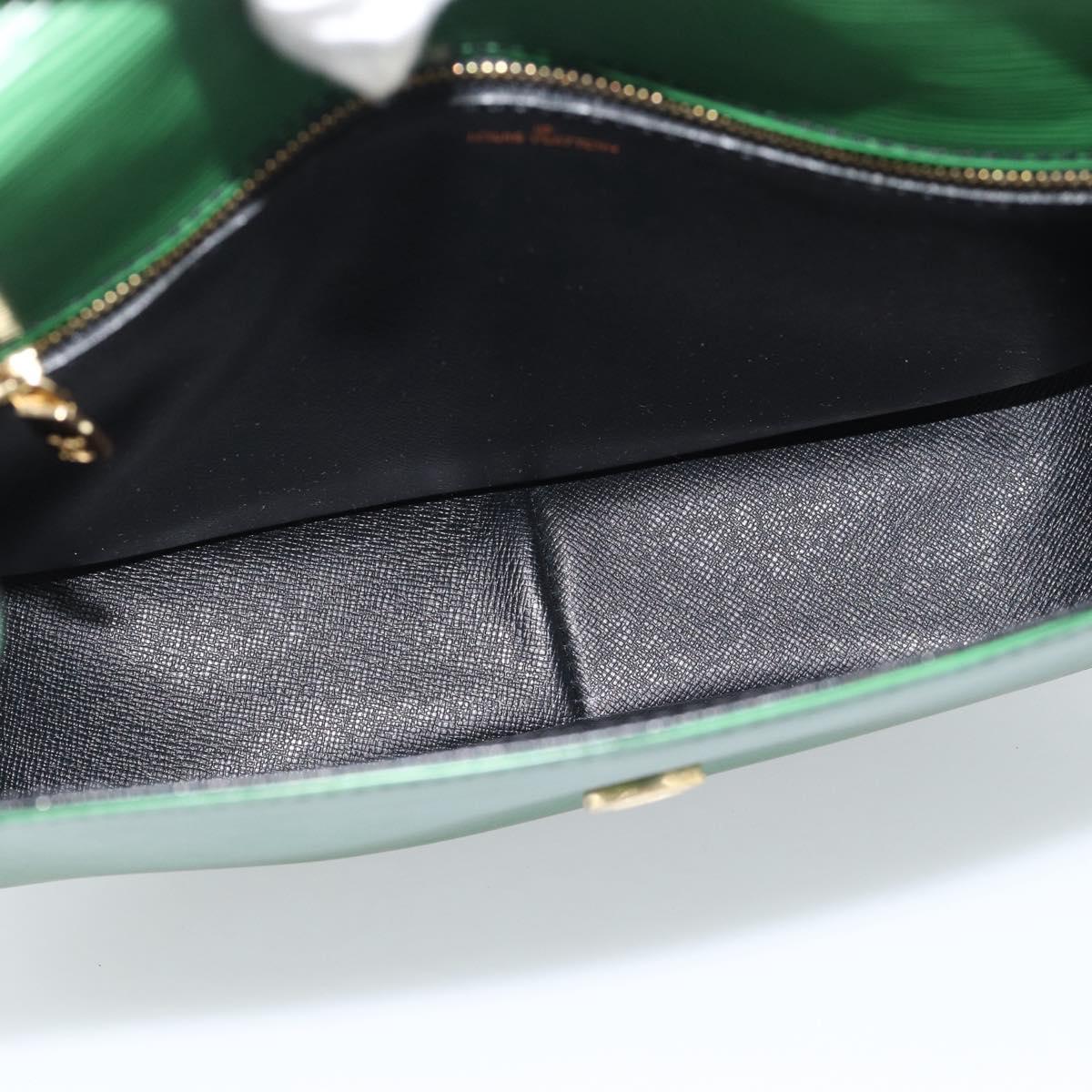 LOUIS VUITTON Epi Saint Cloud GM Shoulder Bag Green M52194 LV Auth 191689