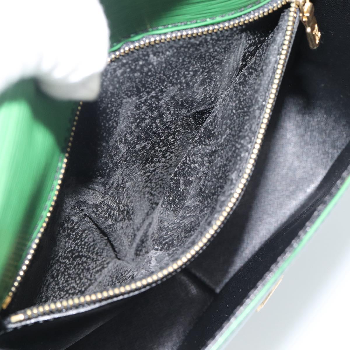 LOUIS VUITTON Epi Saint Cloud GM Shoulder Bag Green M52194 LV Auth 191689
