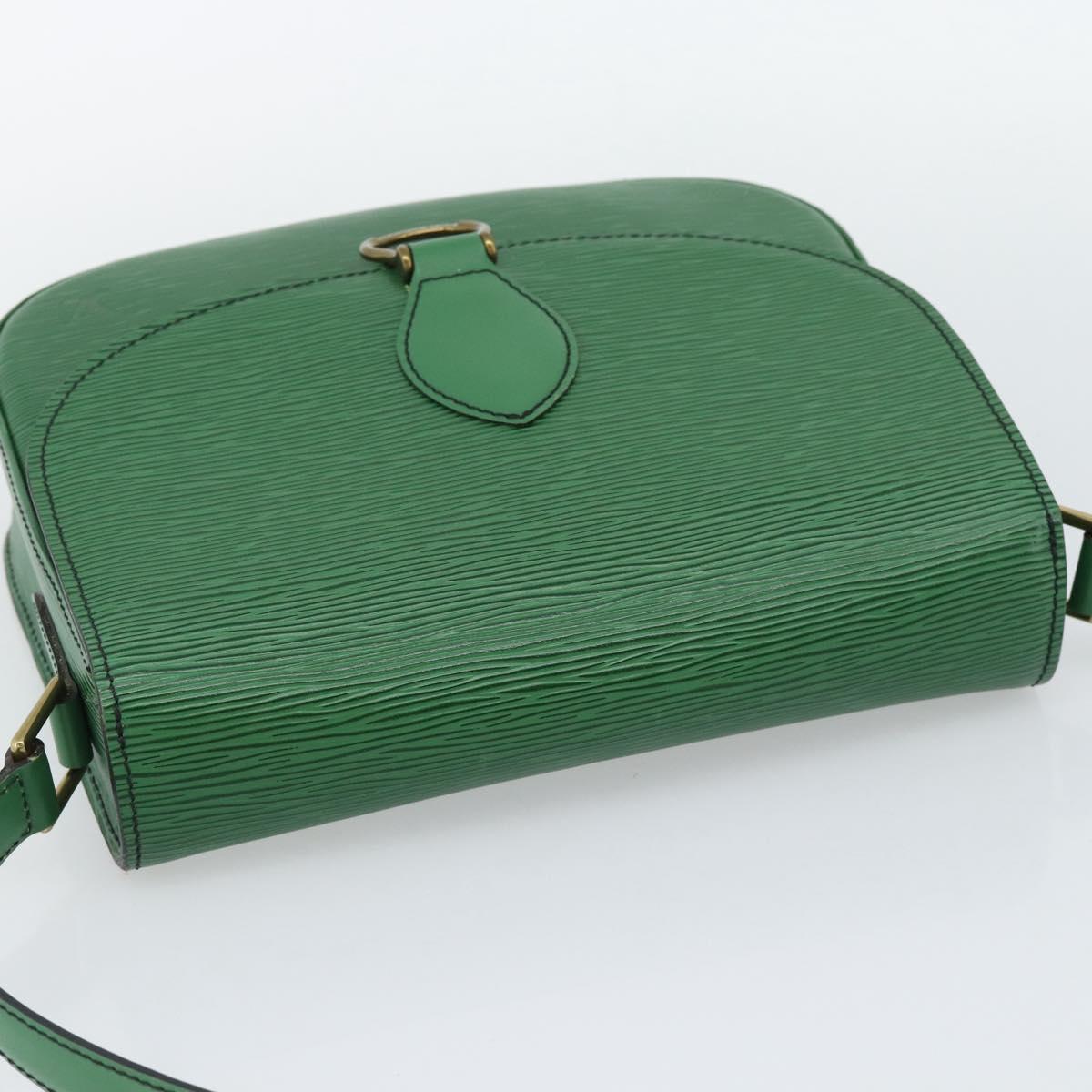LOUIS VUITTON Epi Saint Cloud GM Shoulder Bag Green M52194 LV Auth 191689