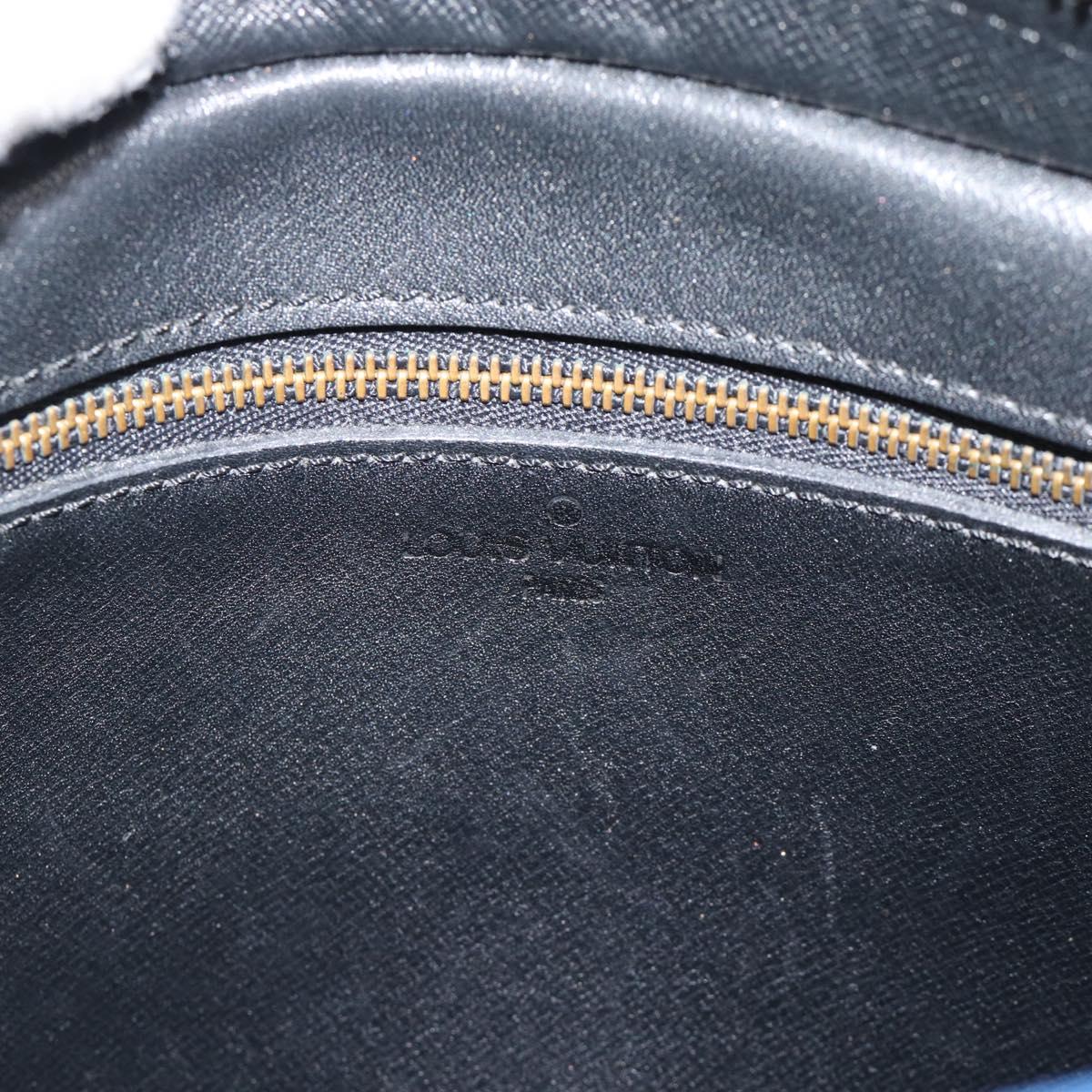 LOUIS VUITTON Epi Jeune Fille MM Shoulder Bag Blue M52155 LV Auth 191695