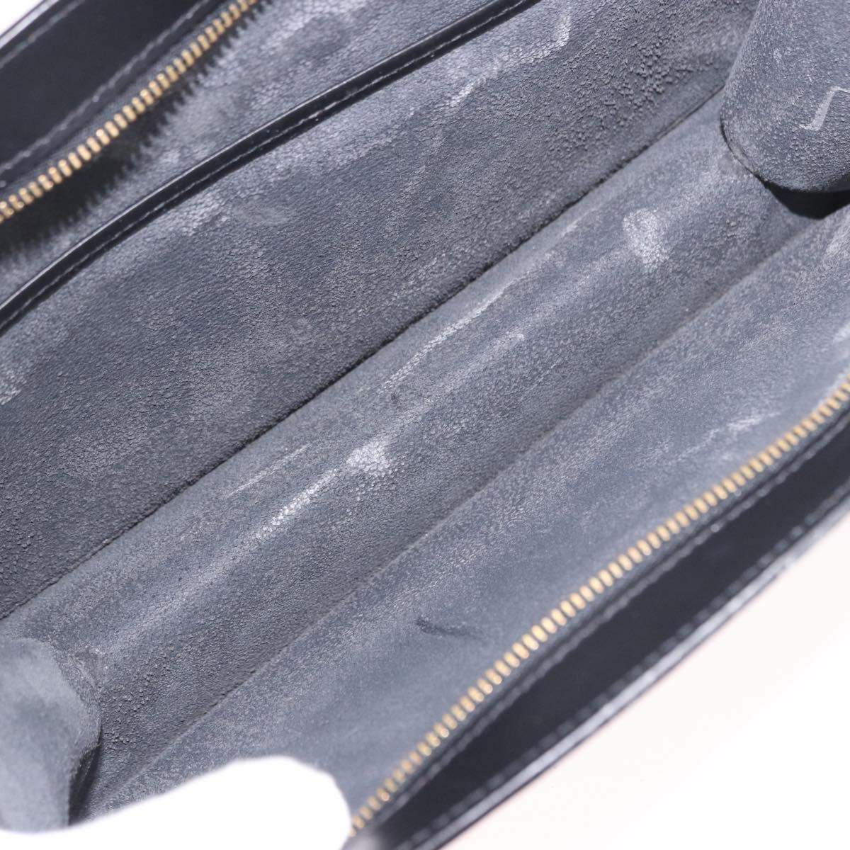 LOUIS VUITTON Epi Trousse Crete Pouch Black M48402 LV Auth 191699