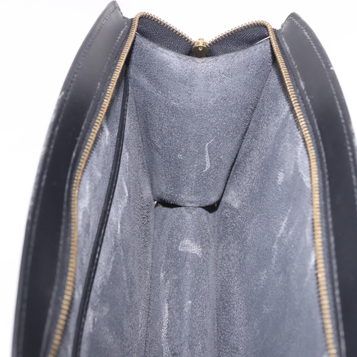 LOUIS VUITTON Epi Trousse Crete Pouch Black M48402 LV Auth 191699
