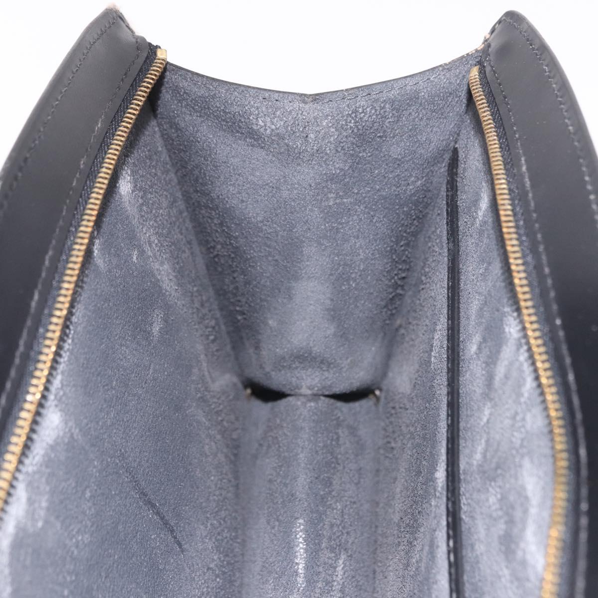 LOUIS VUITTON Epi Trousse Crete Pouch Black M48402 LV Auth 191699