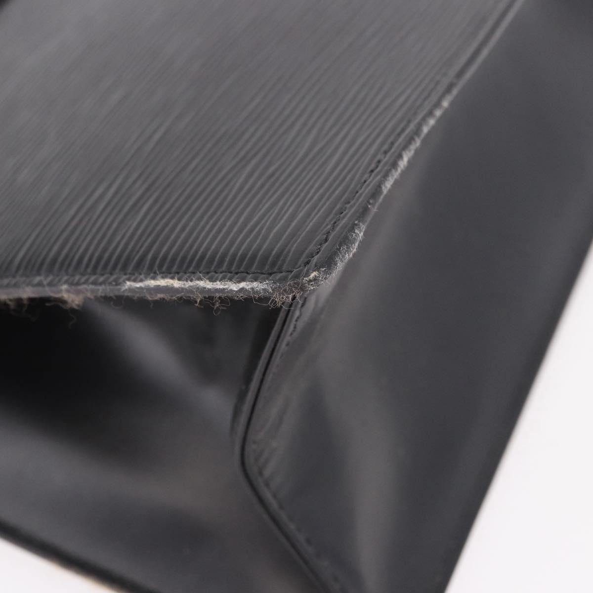 LOUIS VUITTON Epi Trousse Crete Pouch Black M48402 LV Auth 191699