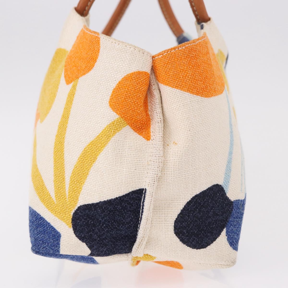Miu Miu Hand Bag Canvas Multicolor Auth 191702A