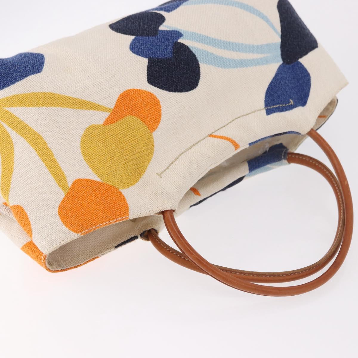 Miu Miu Hand Bag Canvas Multicolor Auth 191702A