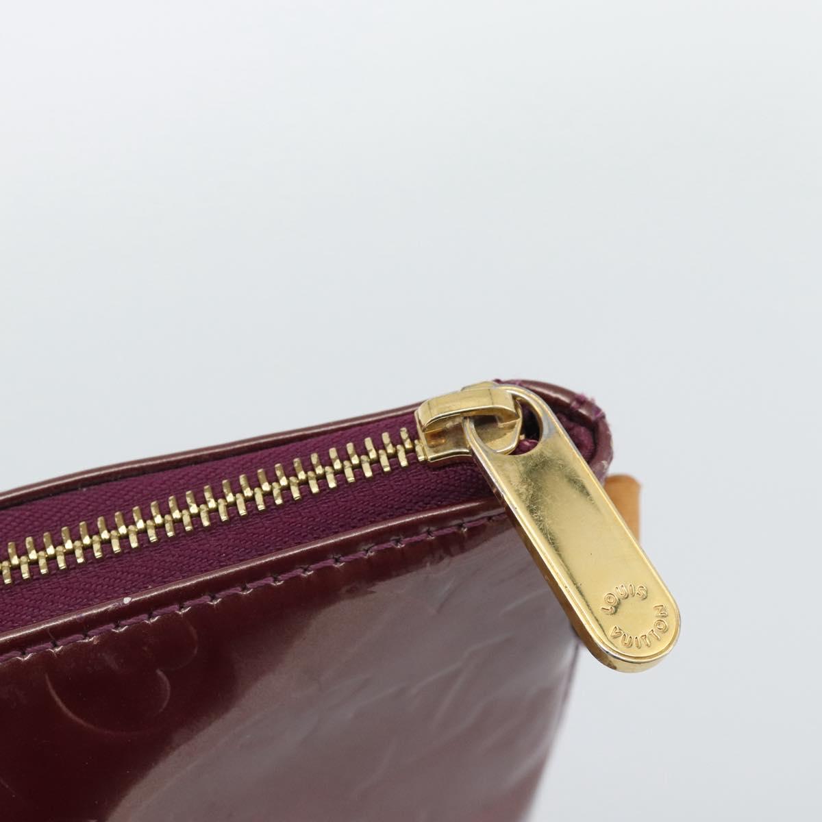 LOUIS VUITTON Monogram Vernis Bellevue GM Tote Bag Violet M93588 LV Auth 191706