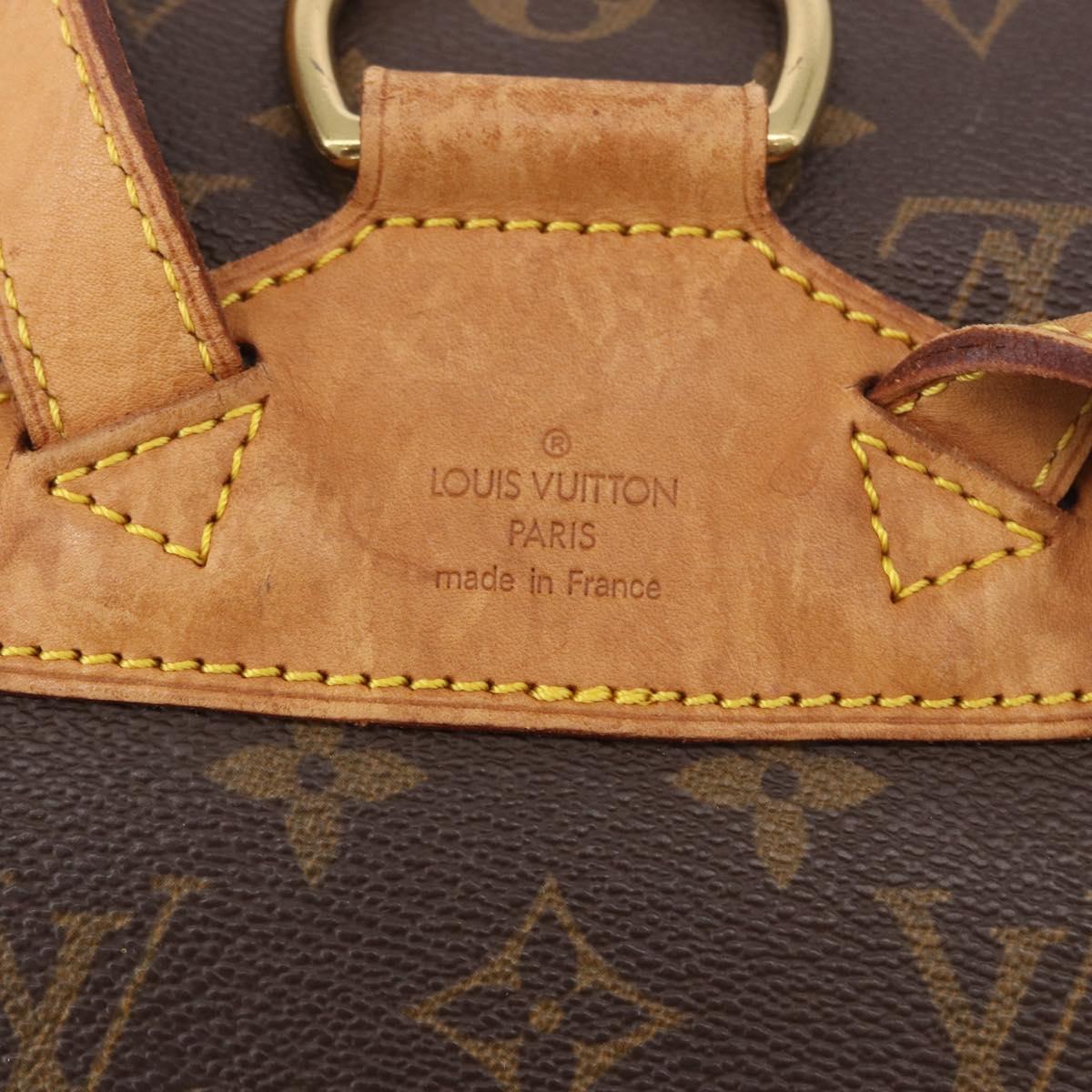 LOUIS VUITTON Monogram Montsouris MM Backpack M51136 LV Auth 191709