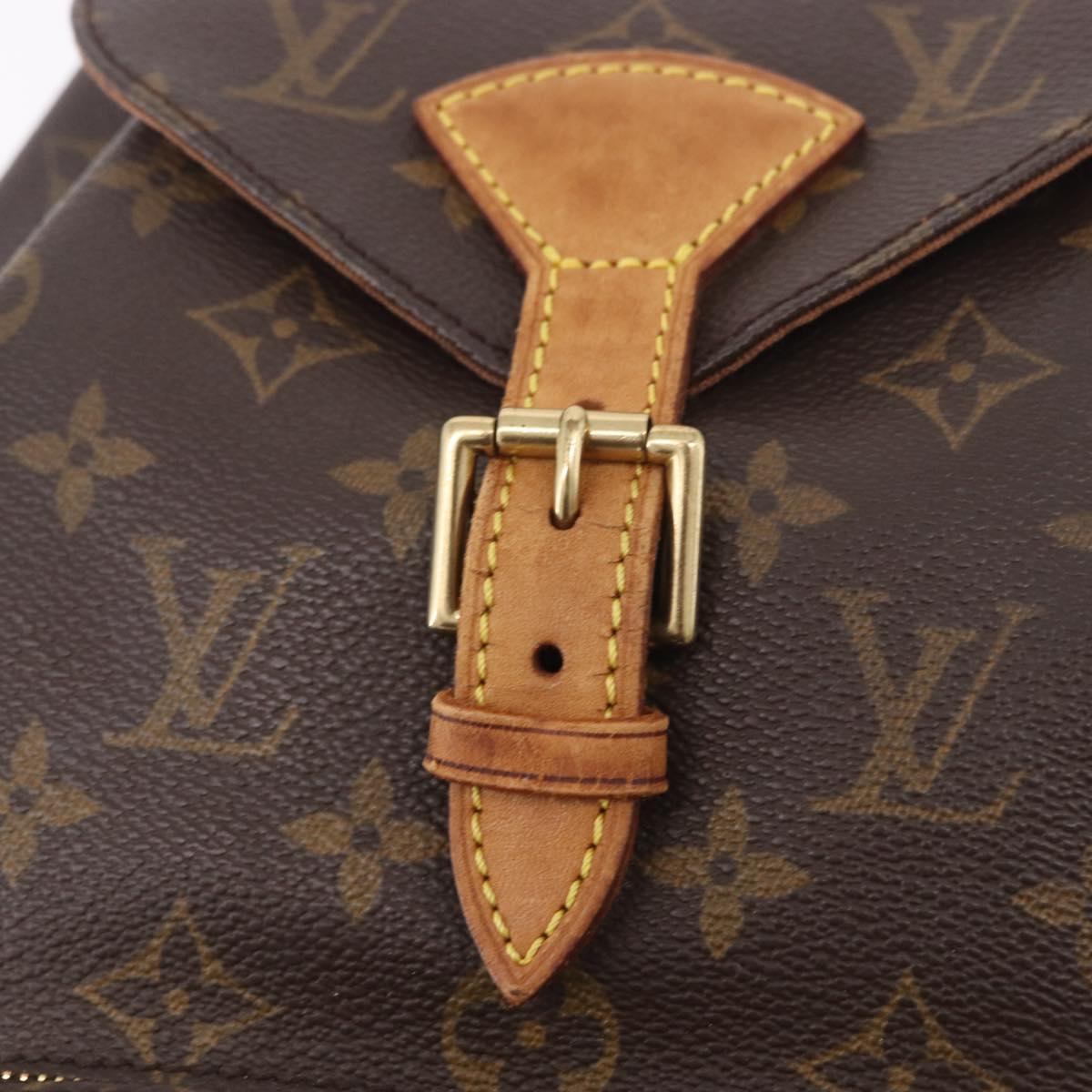 LOUIS VUITTON Monogram Montsouris MM Backpack M51136 LV Auth 191709