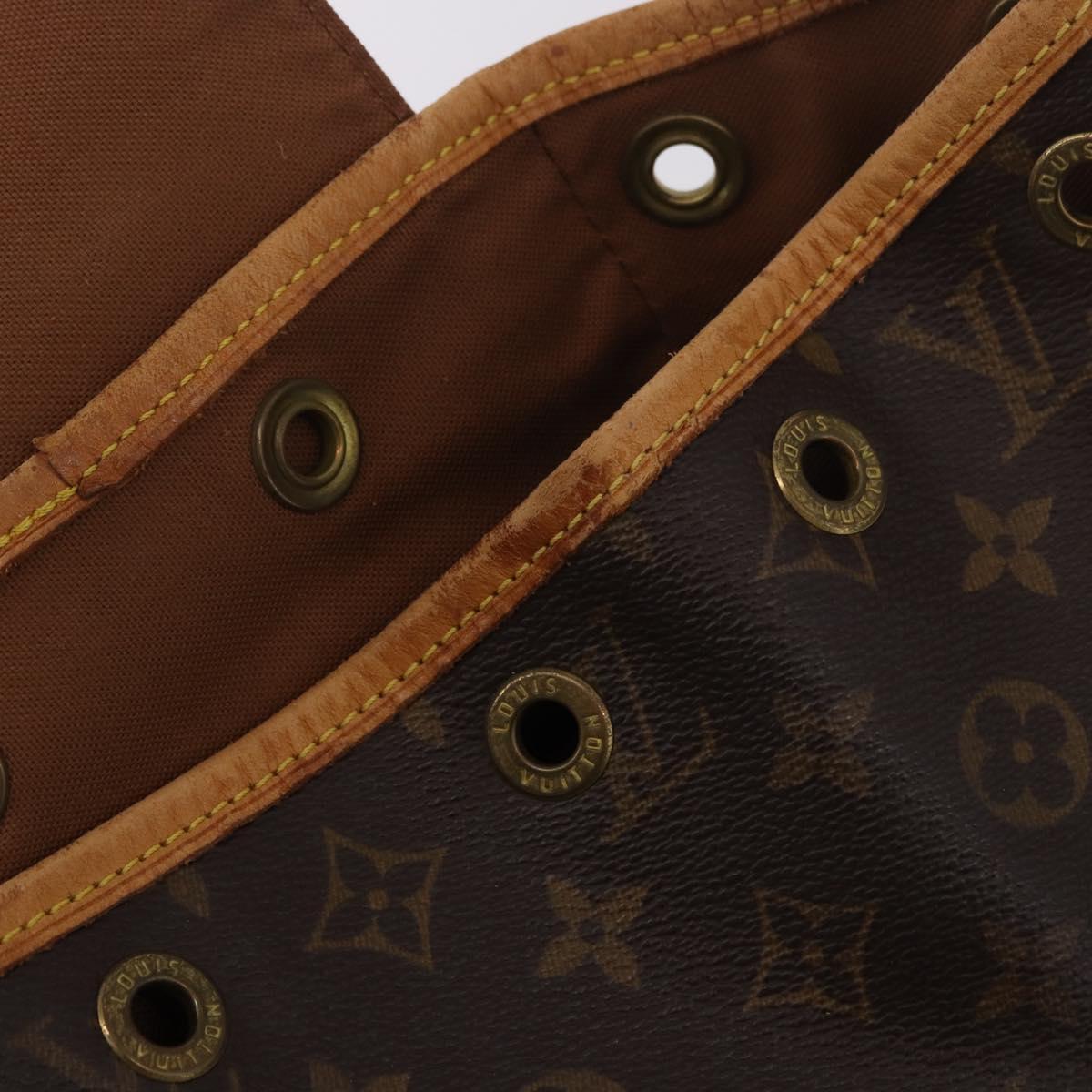 LOUIS VUITTON Monogram Montsouris MM Backpack M51136 LV Auth 191709