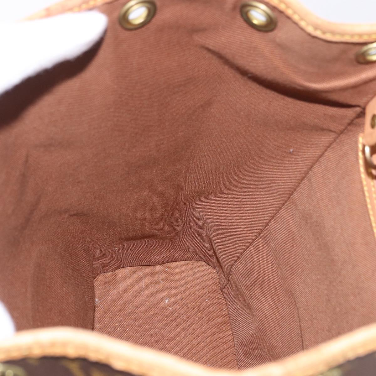 LOUIS VUITTON Monogram Montsouris MM Backpack M51136 LV Auth 191709