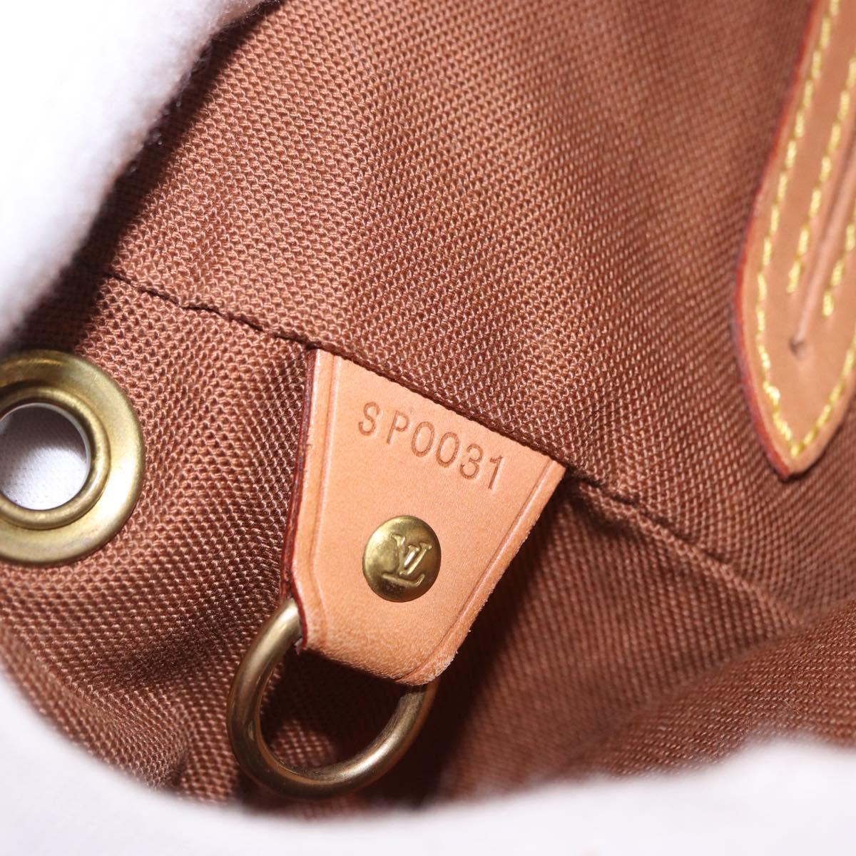 LOUIS VUITTON Monogram Montsouris MM Backpack M51136 LV Auth 191709