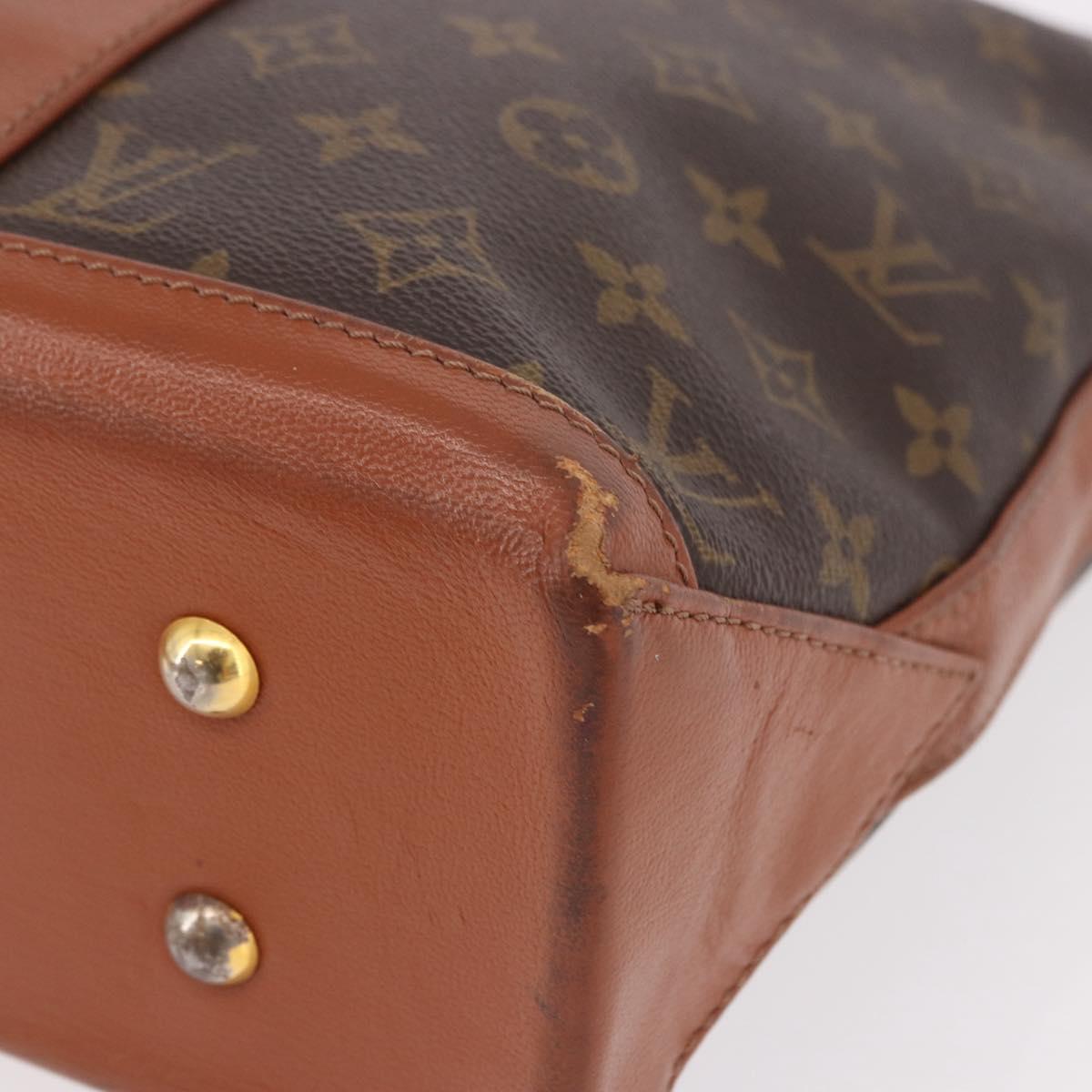 LOUIS VUITTON Monogram Sac Weekend PM Tote Bag M42425 LV Auth 191711