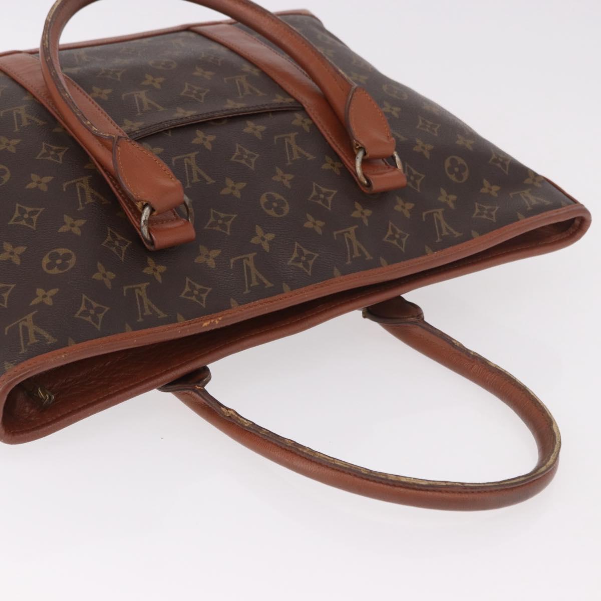 LOUIS VUITTON Monogram Sac Weekend PM Tote Bag M42425 LV Auth 191711