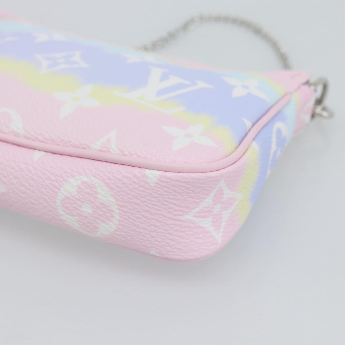 LOUIS VUITTON Monogram Escal Mini Pochette Accessoires Pouch M69269 Auth 191712M