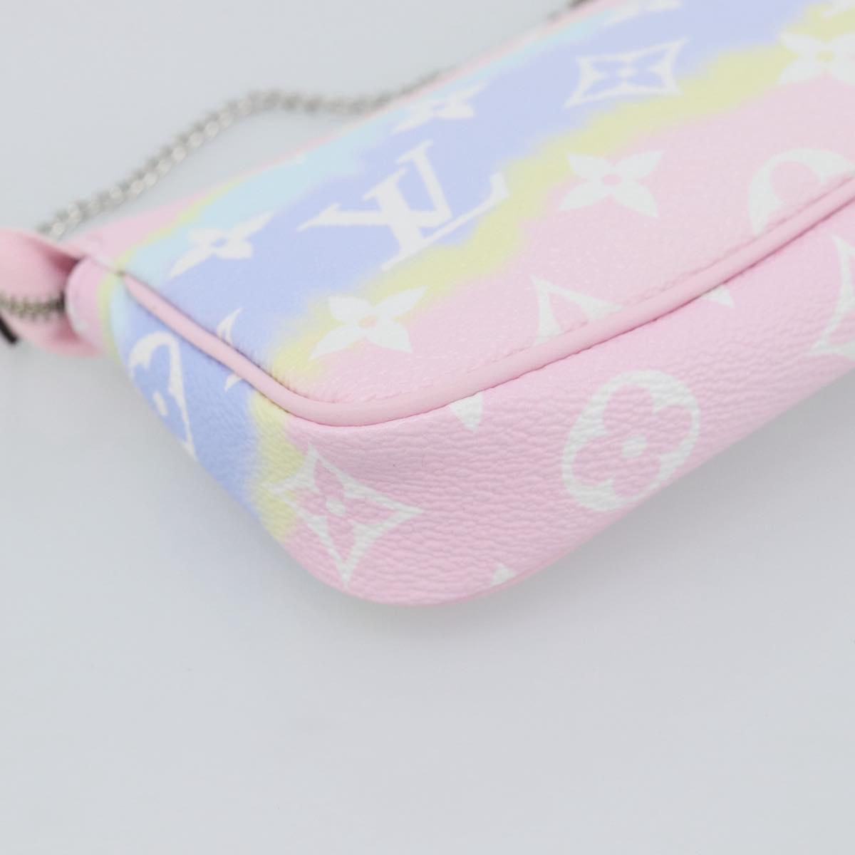 LOUIS VUITTON Monogram Escal Mini Pochette Accessoires Pouch M69269 Auth 191712M