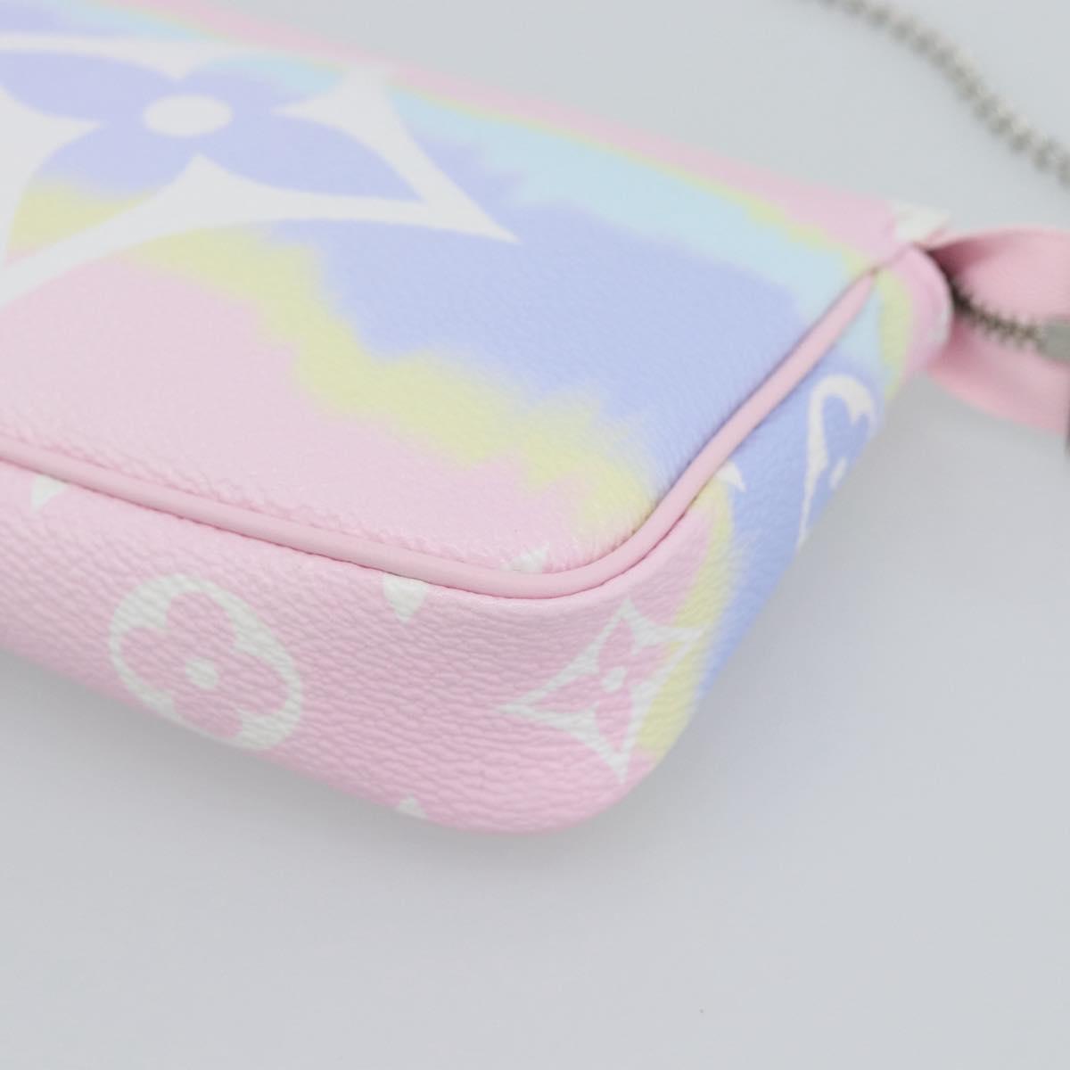 LOUIS VUITTON Monogram Escal Mini Pochette Accessoires Pouch M69269 Auth 191712M
