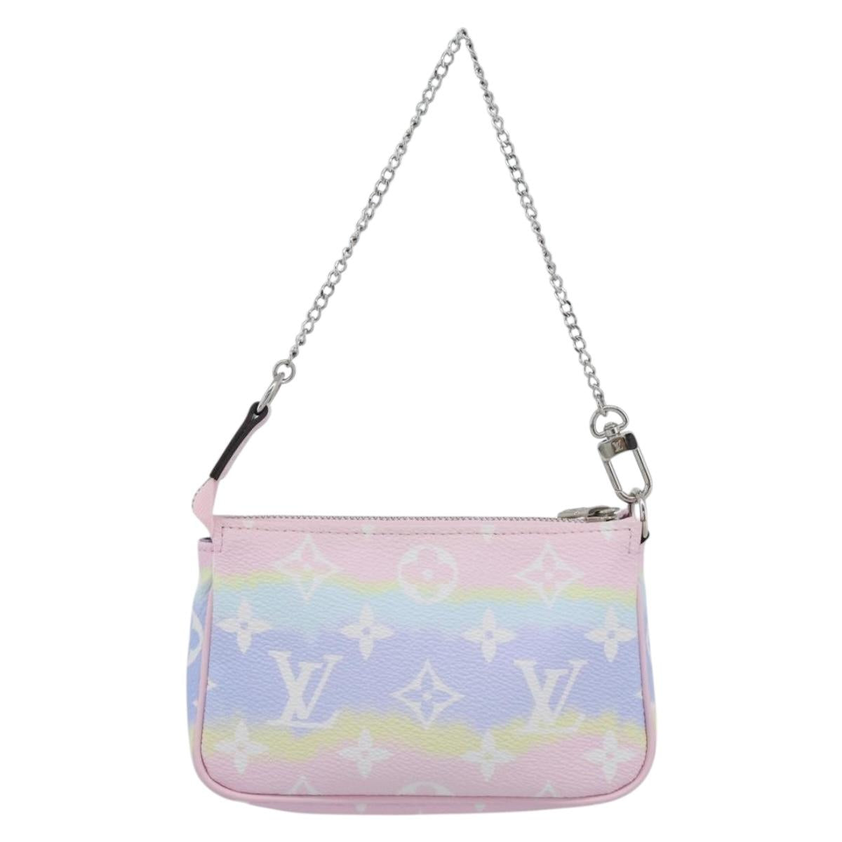 LOUIS VUITTON Monogram Escal Mini Pochette Accessoires Pouch M69269 Auth 191712M