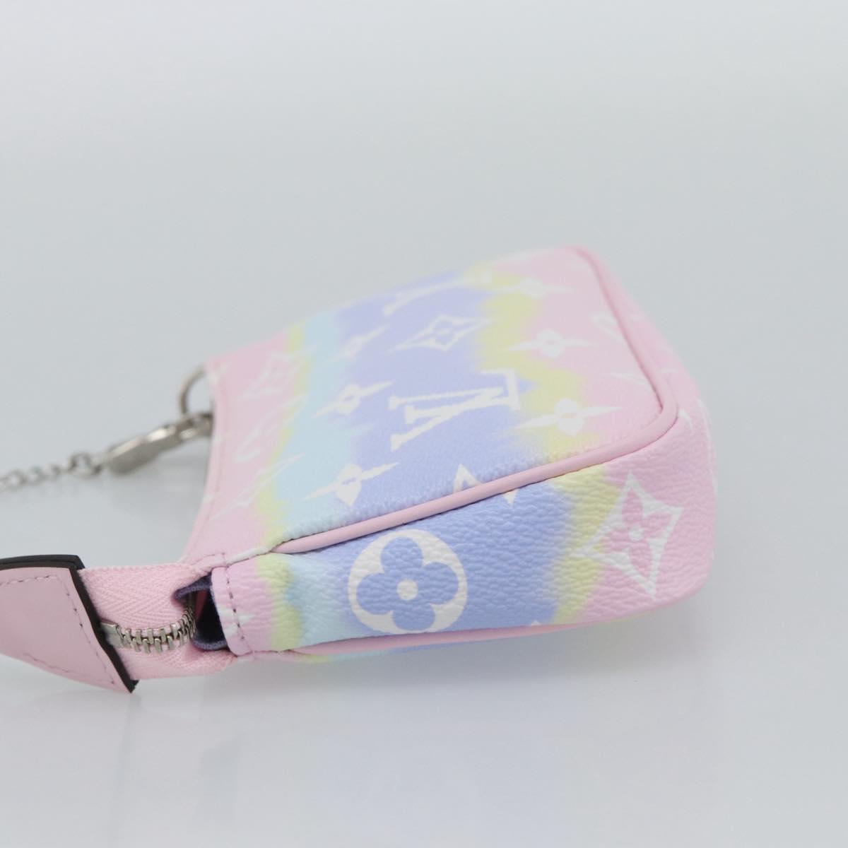 LOUIS VUITTON Monogram Escal Mini Pochette Accessoires Pouch M69269 Auth 191712M