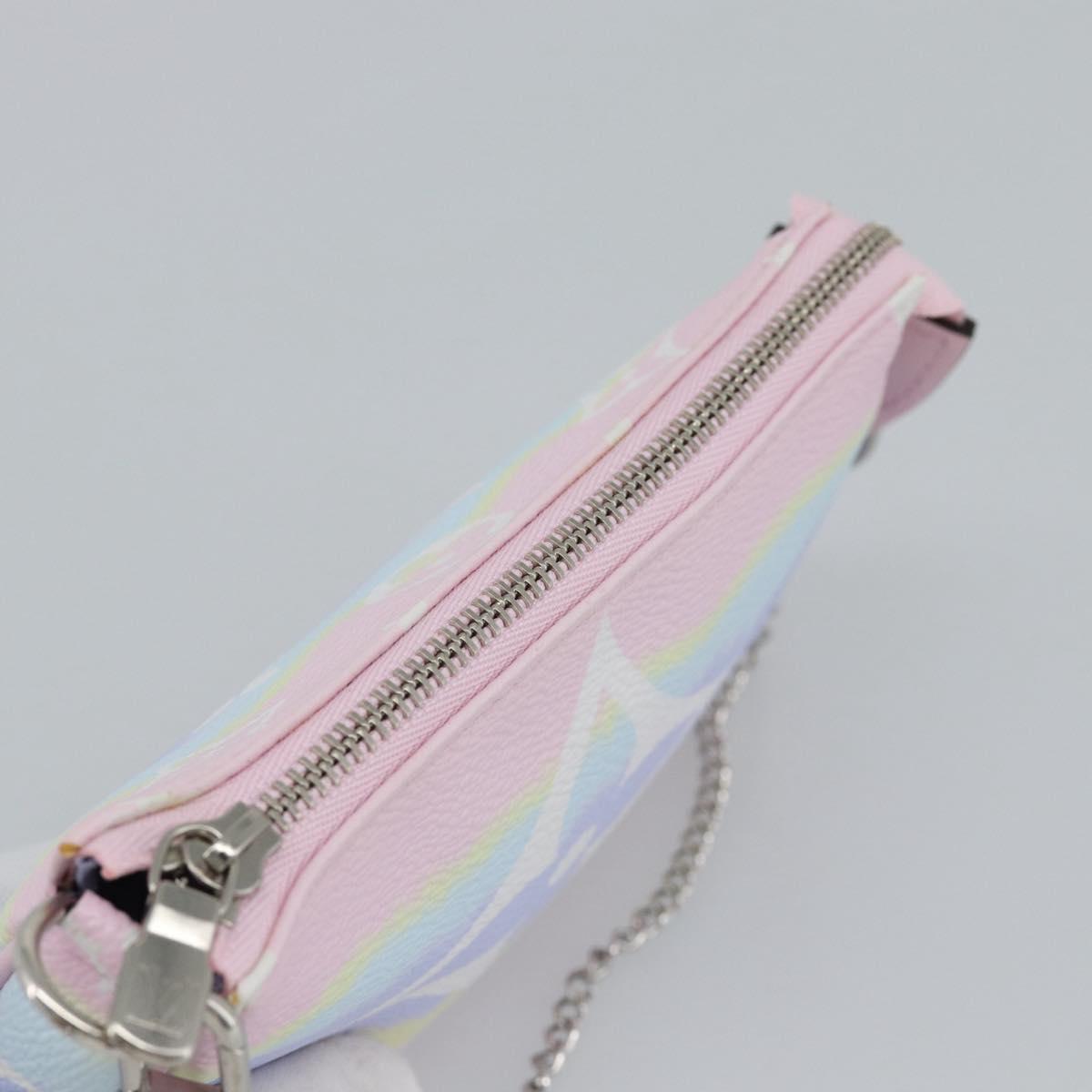 LOUIS VUITTON Monogram Escal Mini Pochette Accessoires Pouch M69269 Auth 191712M