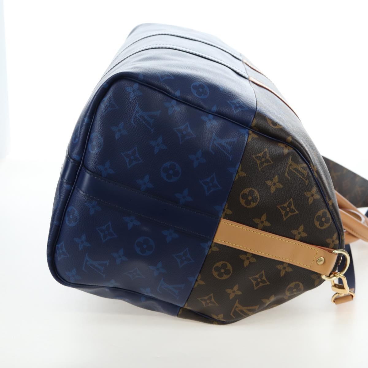 LOUIS VUITTON Monogram Split Keepall Bandouliere 50 Bag M43861 LV Auth 191722SM