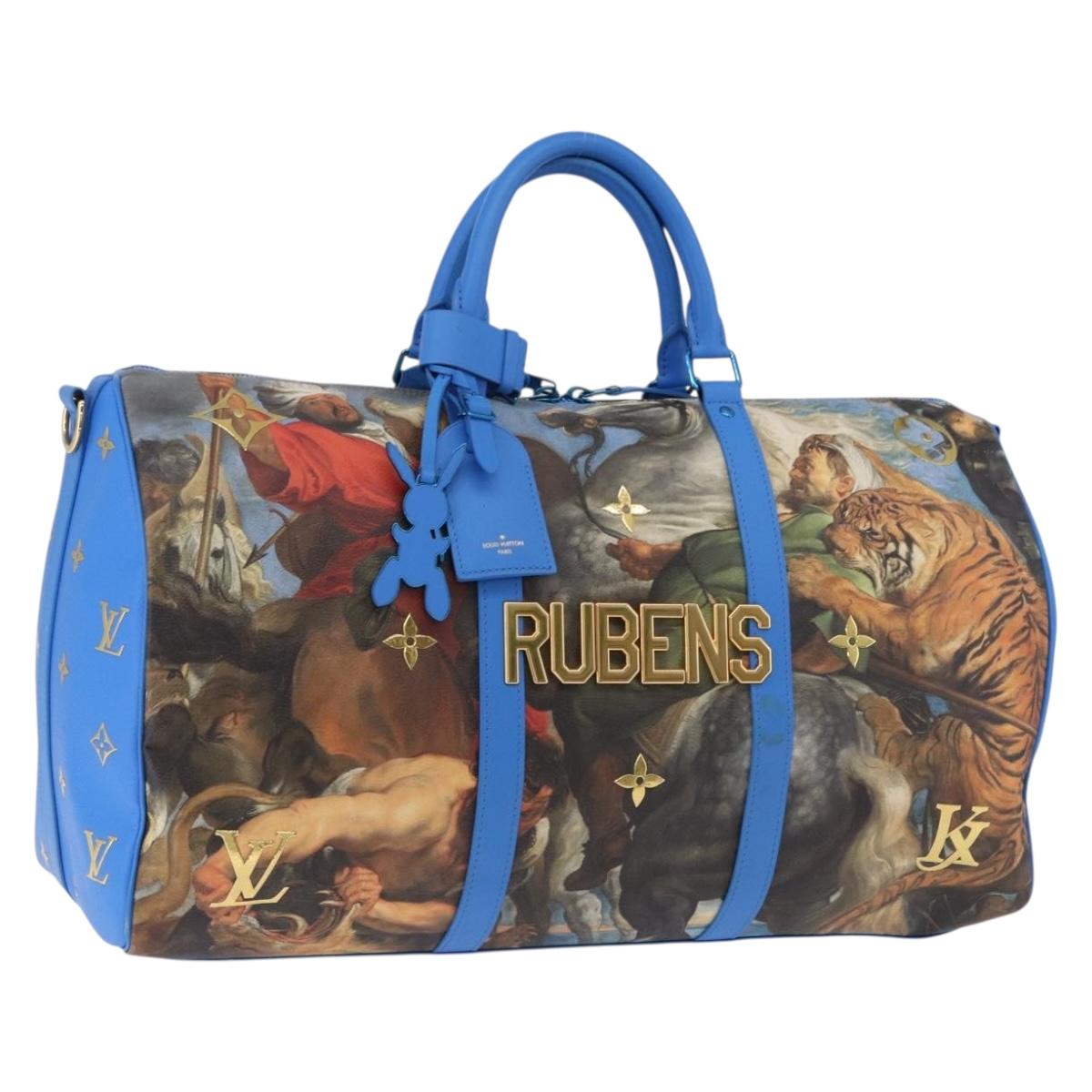 LOUIS VUITTON Masters Collection Keepall Bandouliere 50 M43344 Auth 191724SM