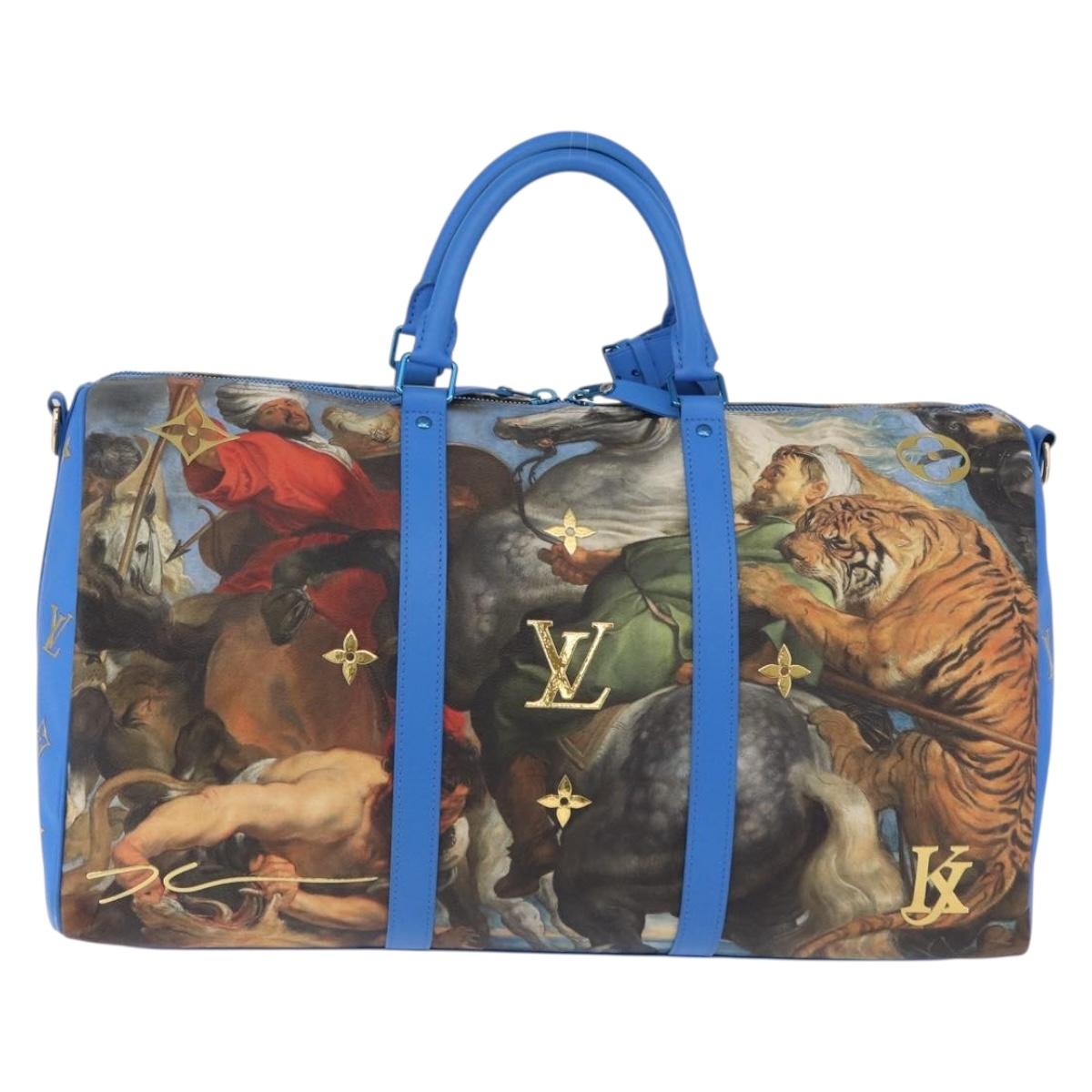 LOUIS VUITTON Masters Collection Keepall Bandouliere 50 M43344 Auth 191724SM