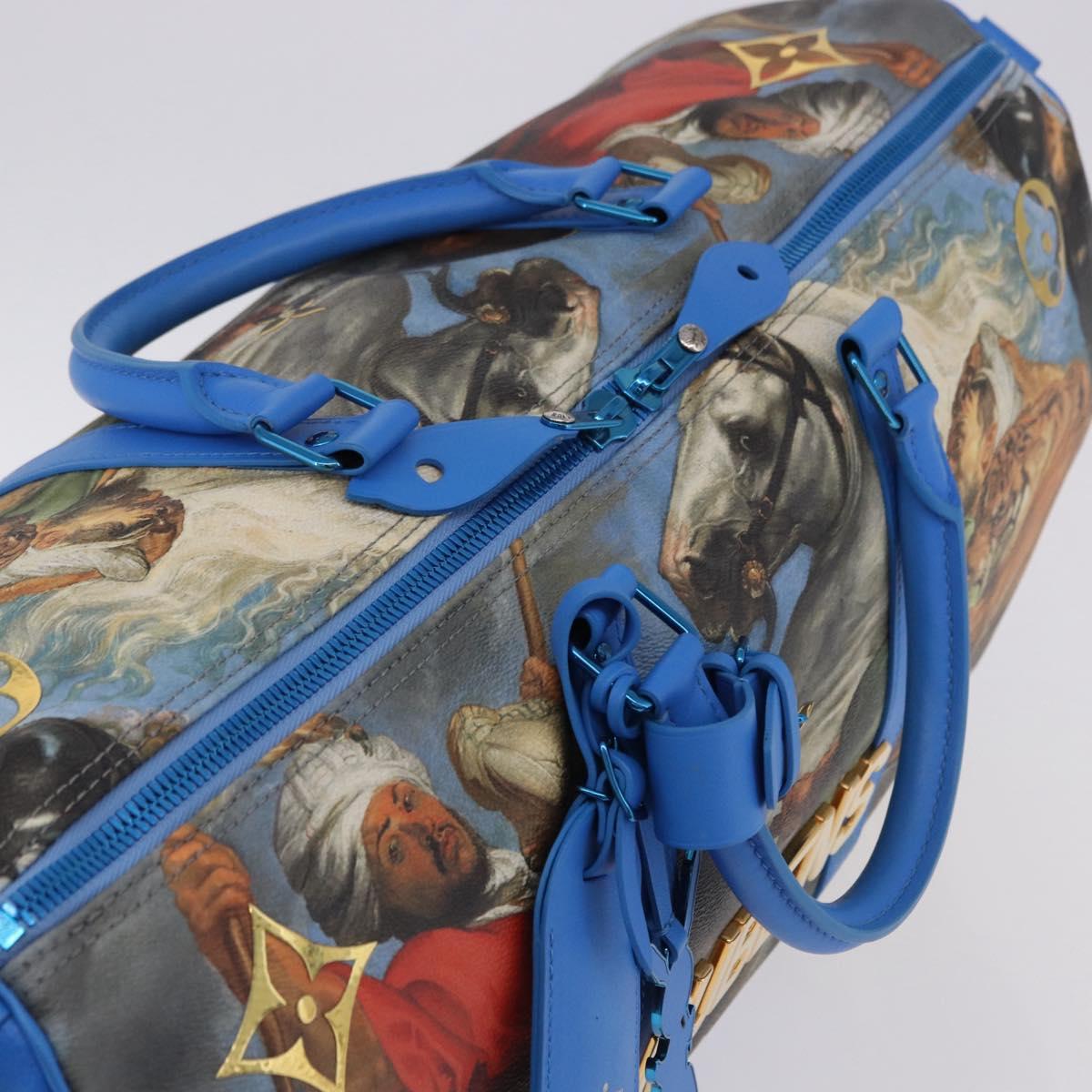 LOUIS VUITTON Masters Collection Keepall Bandouliere 50 M43344 Auth 191724SM