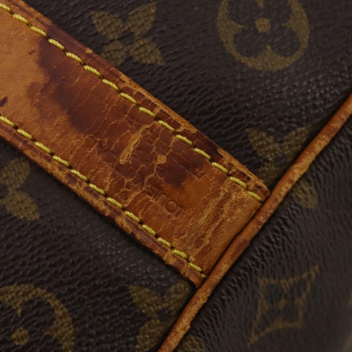 LOUIS VUITTON Monogram Keepall Bandouliere 50 Boston Bag M41416 LV Auth 191741