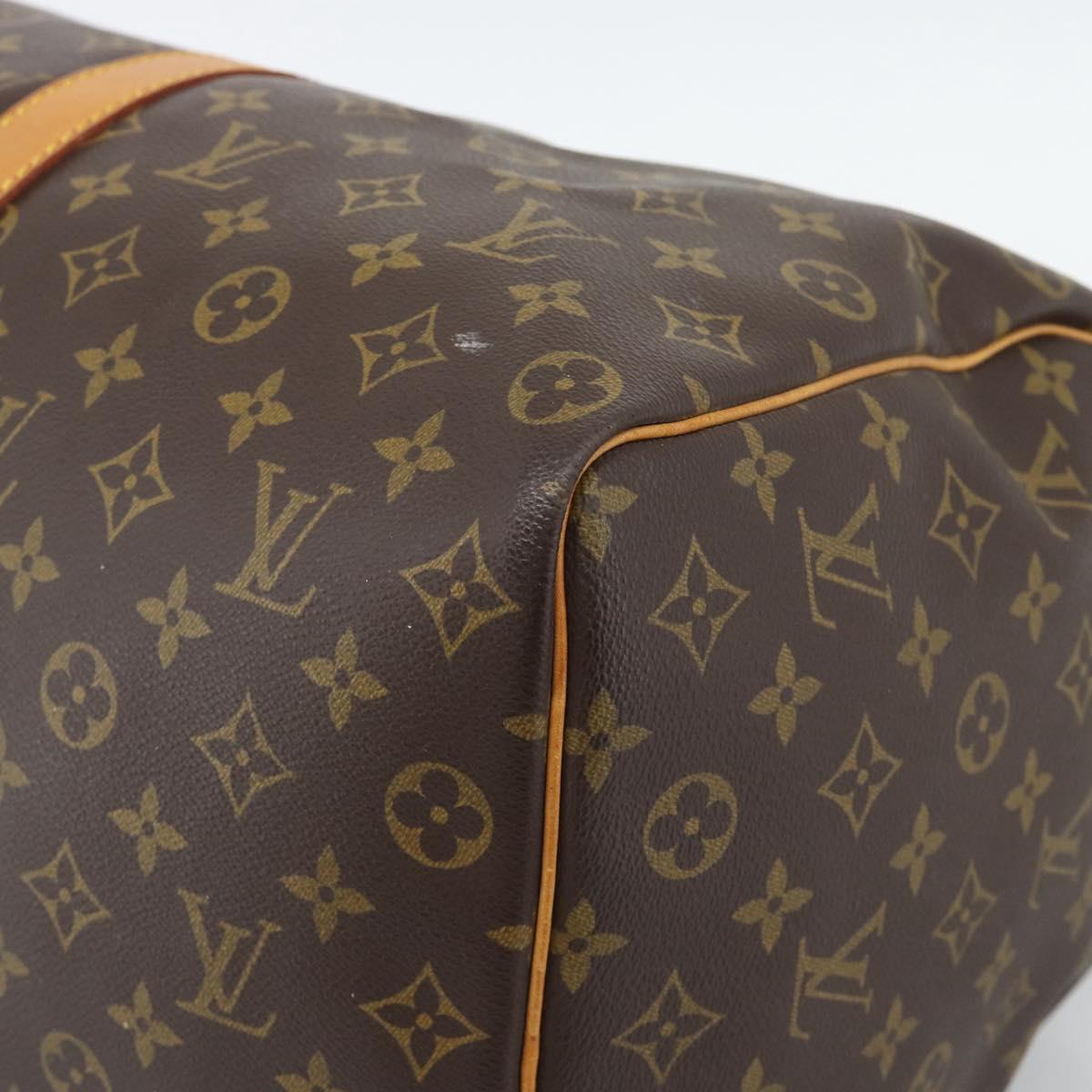 LOUIS VUITTON Monogram Keepall 50 Boston Bag M41426 LV Auth 191742A