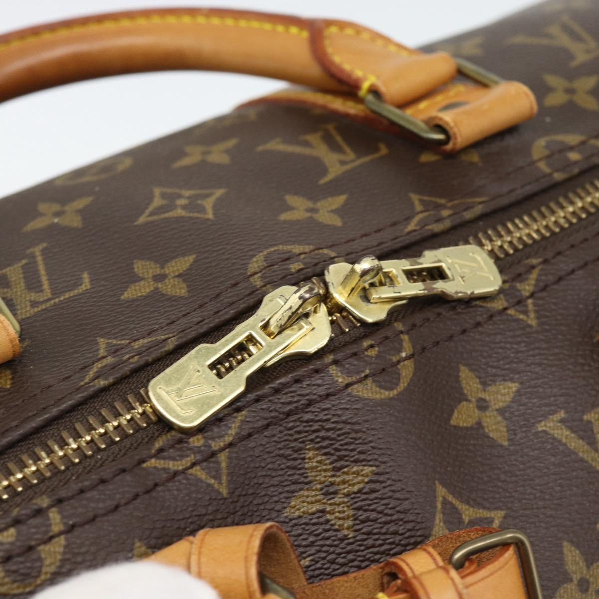 LOUIS VUITTON Monogram Keepall 50 Boston Bag M41426 LV Auth 191742A