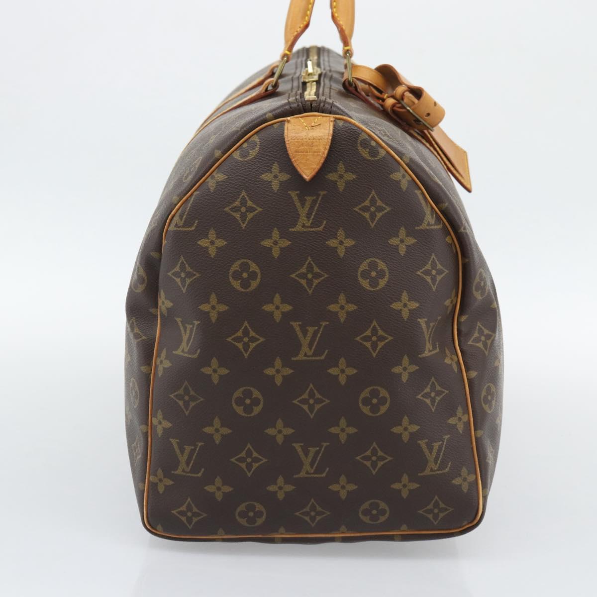 LOUIS VUITTON Monogram Keepall 50 Boston Bag M41426 LV Auth 191742A