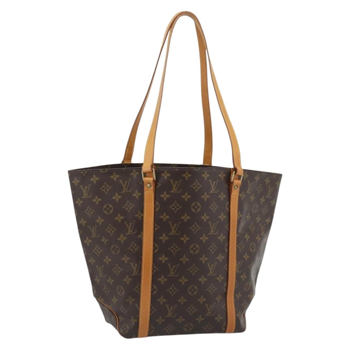 LOUIS VUITTON Monogram Sac Shopping Tote Bag M51108 LV Auth 191743V