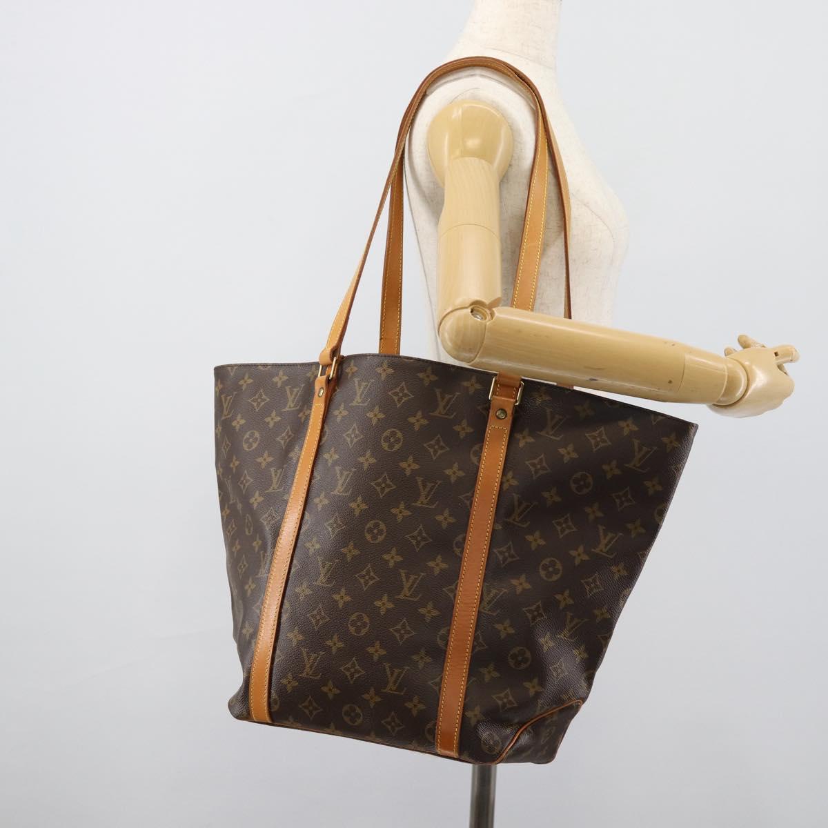 LOUIS VUITTON Monogram Sac Shopping Tote Bag M51108 LV Auth 191743V