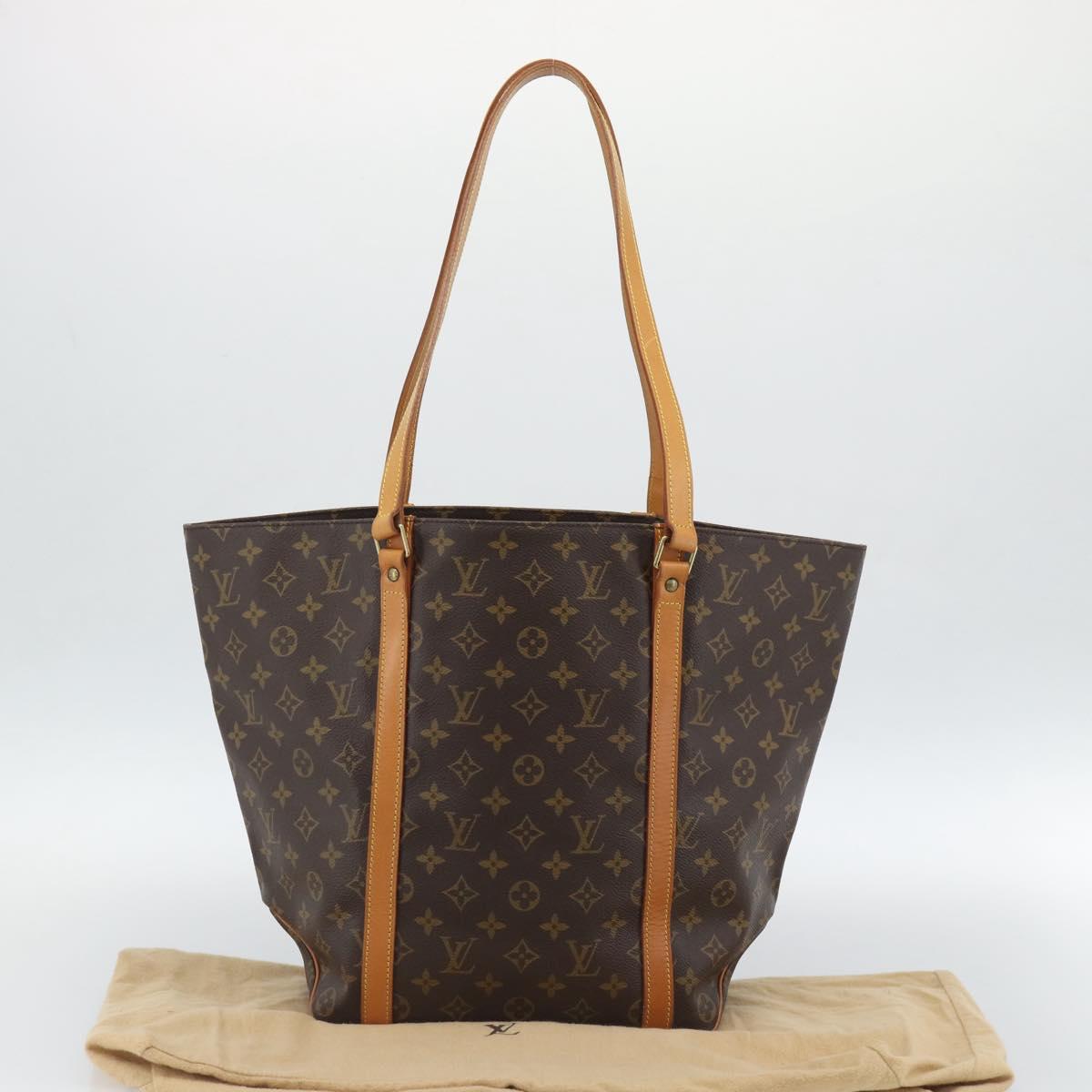 LOUIS VUITTON Monogram Sac Shopping Tote Bag M51108 LV Auth 191743V