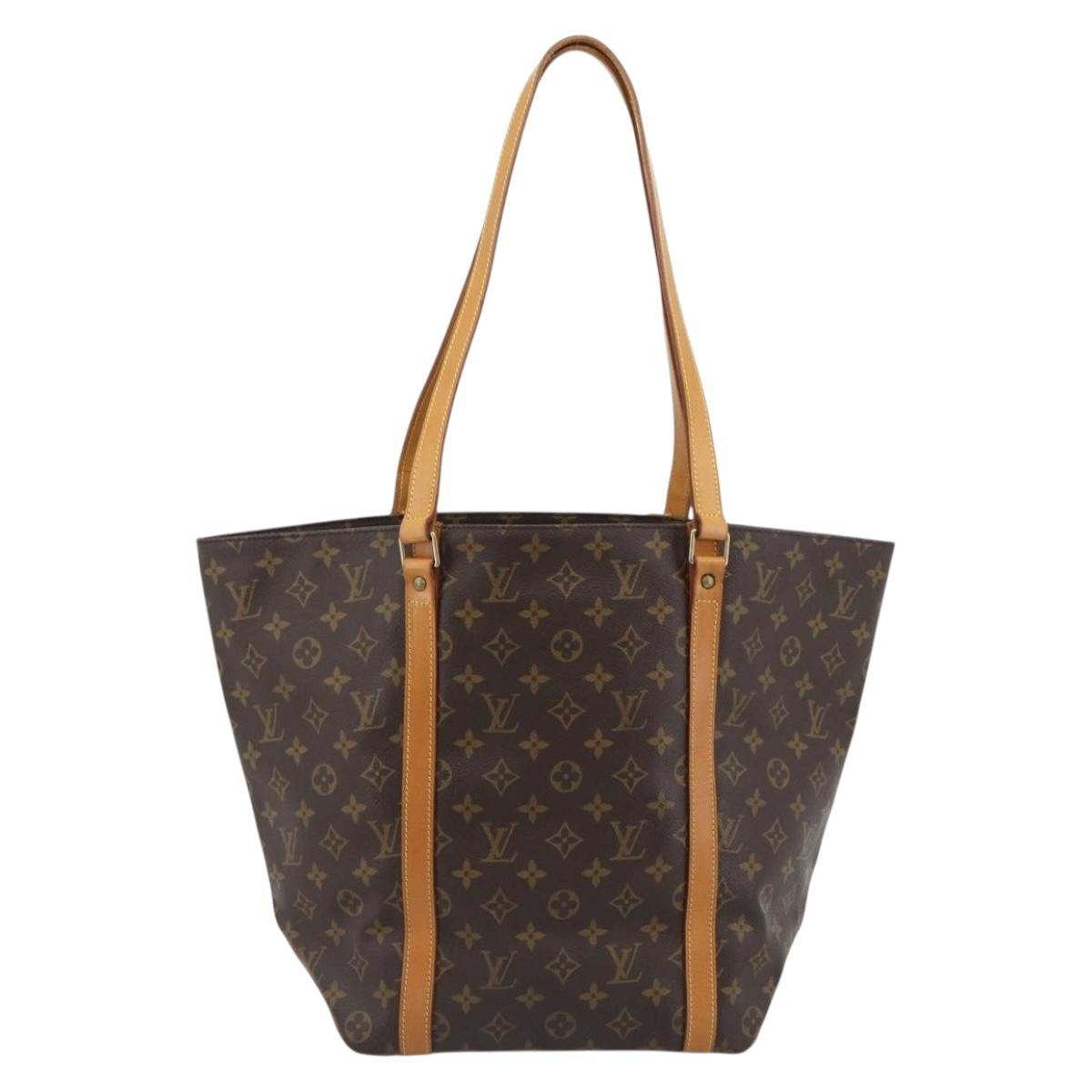 LOUIS VUITTON Monogram Sac Shopping Tote Bag M51108 LV Auth 191743V