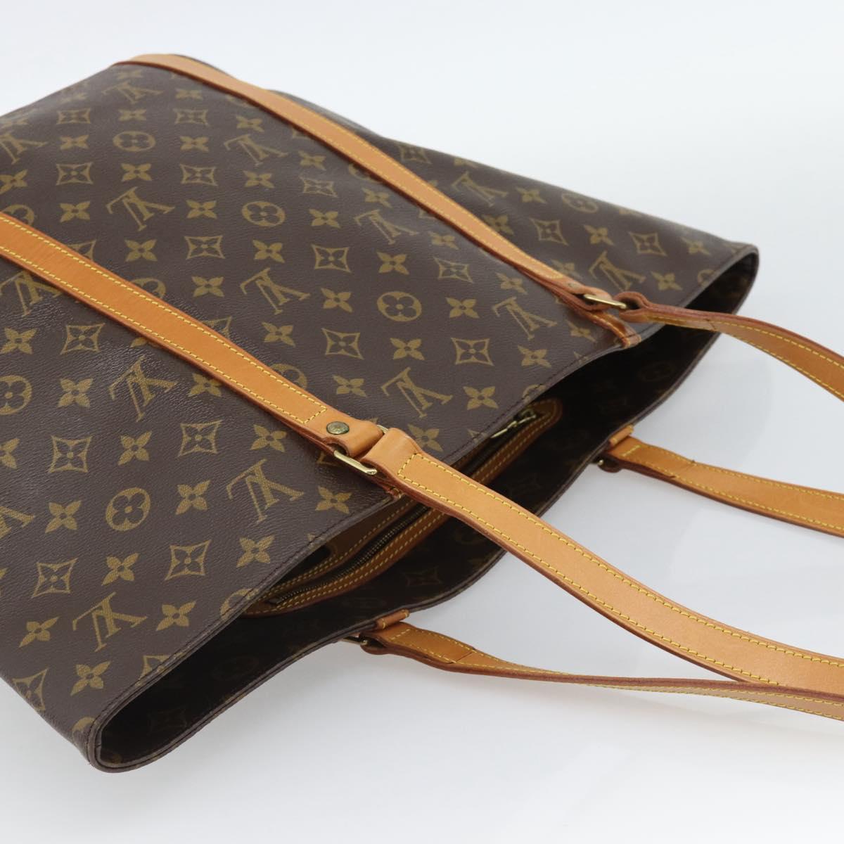 LOUIS VUITTON Monogram Sac Shopping Tote Bag M51108 LV Auth 191743V