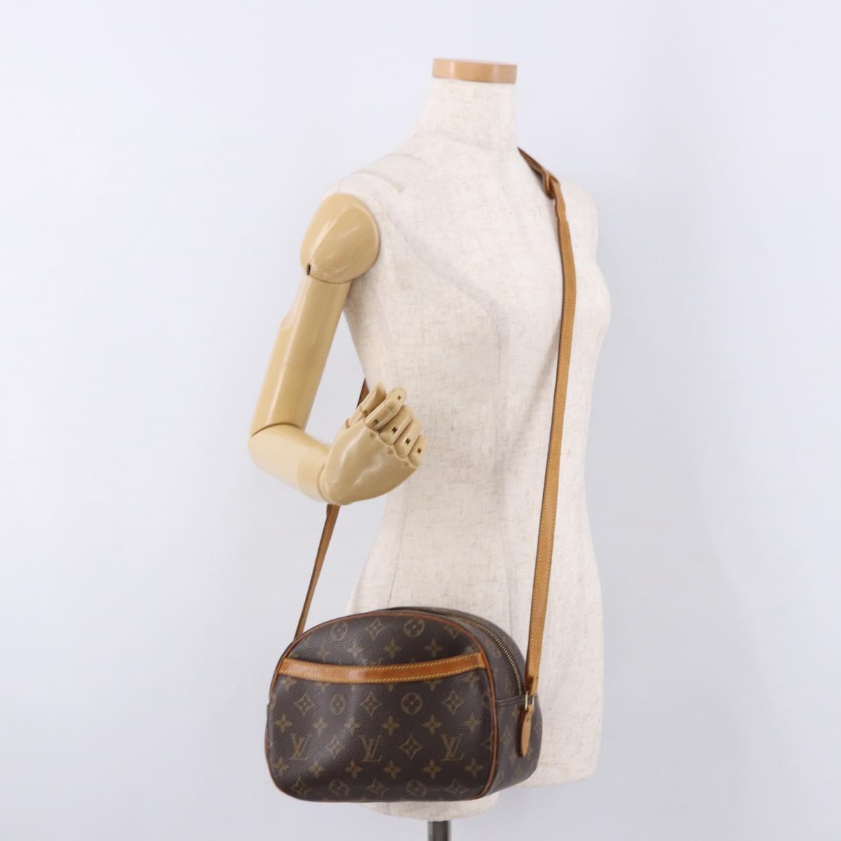 LOUIS VUITTON Monogram Blois Shoulder Bag M51221 LV Auth 191744