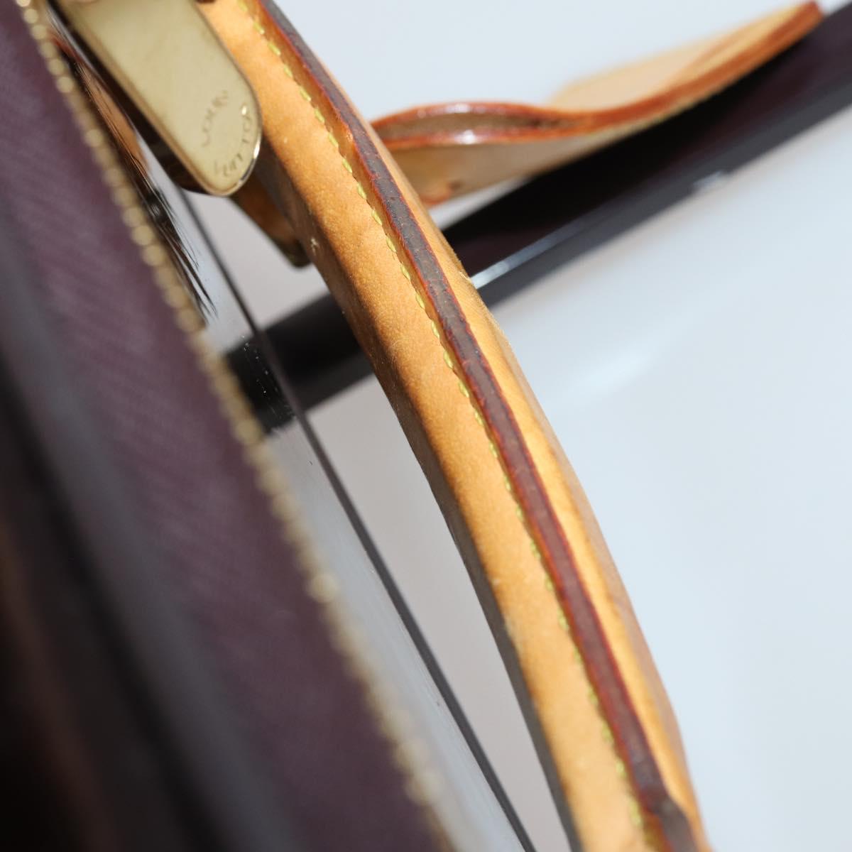 LOUIS VUITTON Monogram Vernis Pegas 45 Suitcase Amarante M91277 LV Auth 191745A