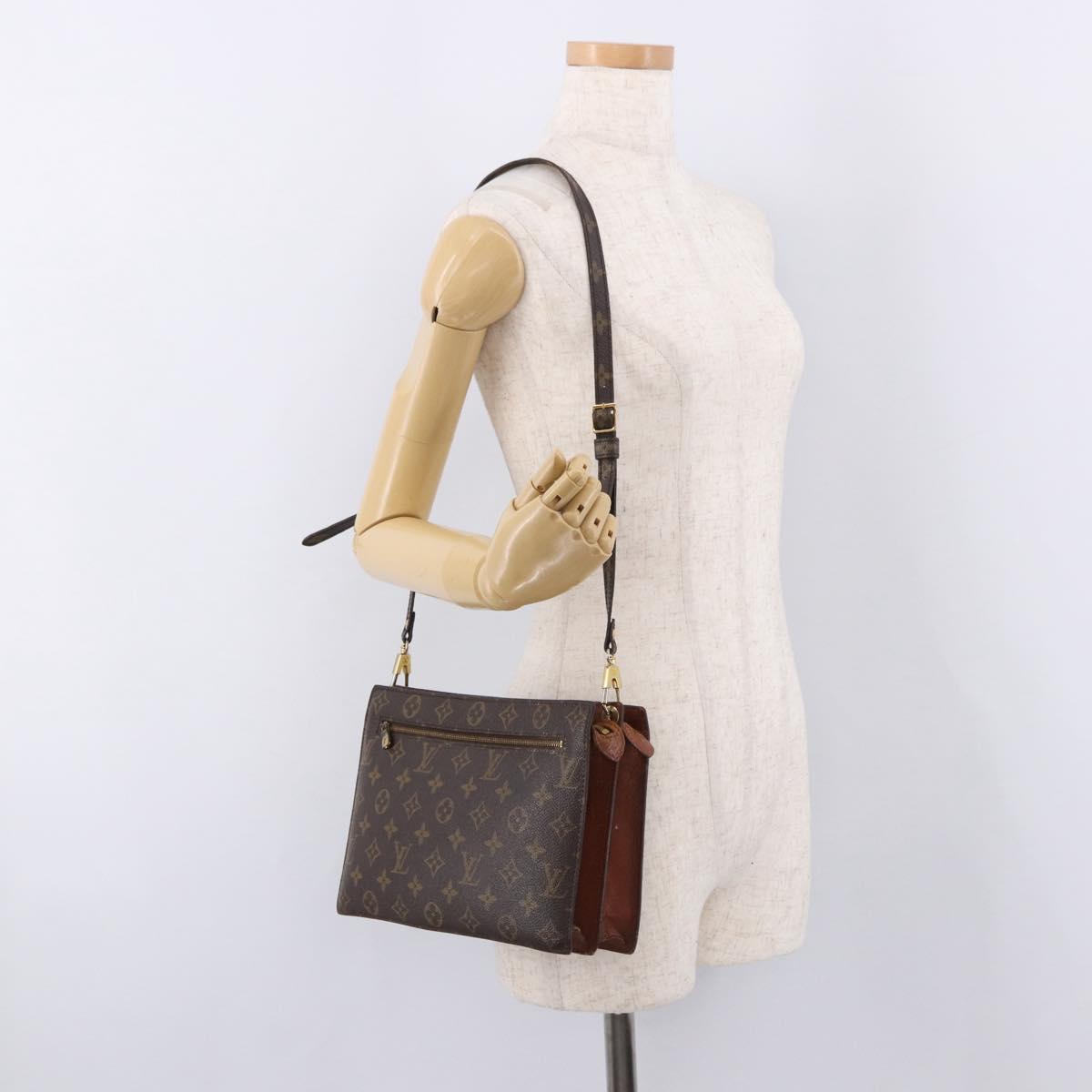 LOUIS VUITTON Monogram Angian Shoulder Bag M51205 LV Auth 191746