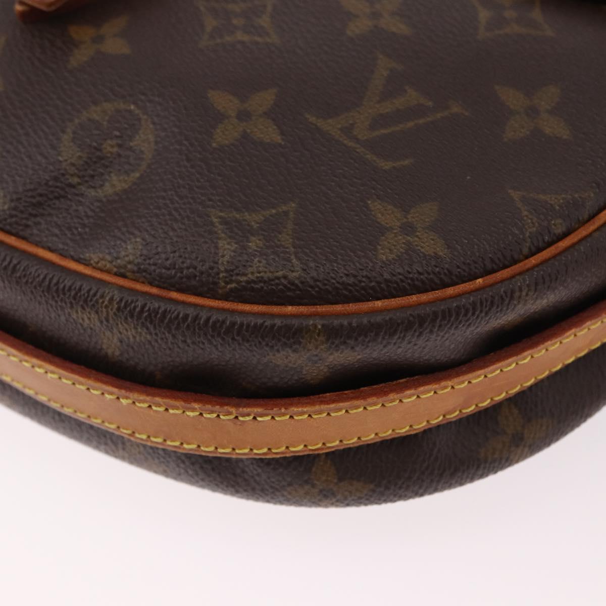 LOUIS VUITTON Monogram Jeune Fille MM Shoulder Bag M51226 LV Auth 191750