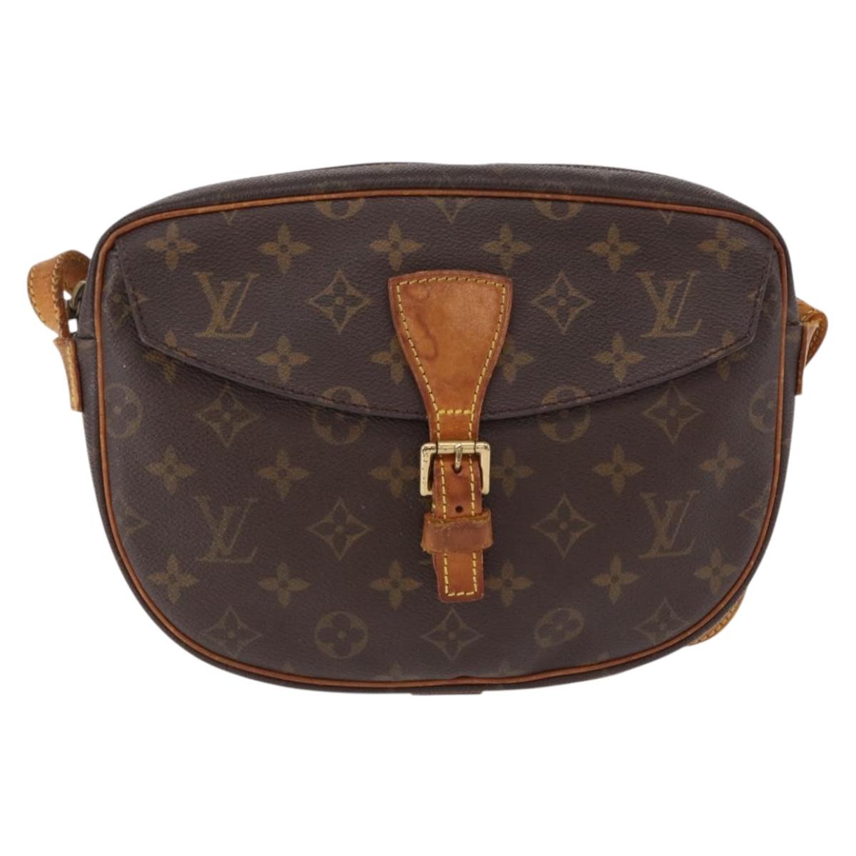 LOUIS VUITTON Monogram Jeune Fille MM Shoulder Bag M51226 LV Auth 191750