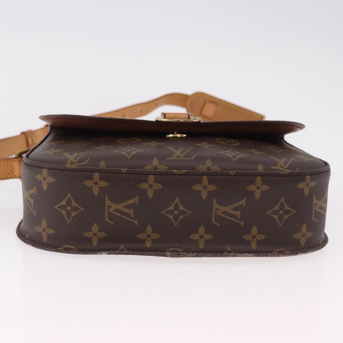 LOUIS VUITTON Monogram Saint Cloud GM Shoulder Bag M51242 LV Auth 191755