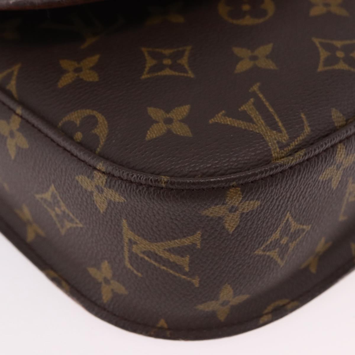 LOUIS VUITTON Monogram Saint Cloud GM Shoulder Bag M51242 LV Auth 191755