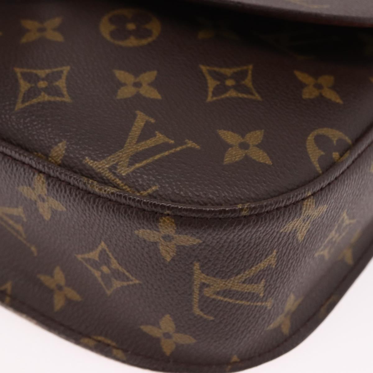 LOUIS VUITTON Monogram Saint Cloud GM Shoulder Bag M51242 LV Auth 191755