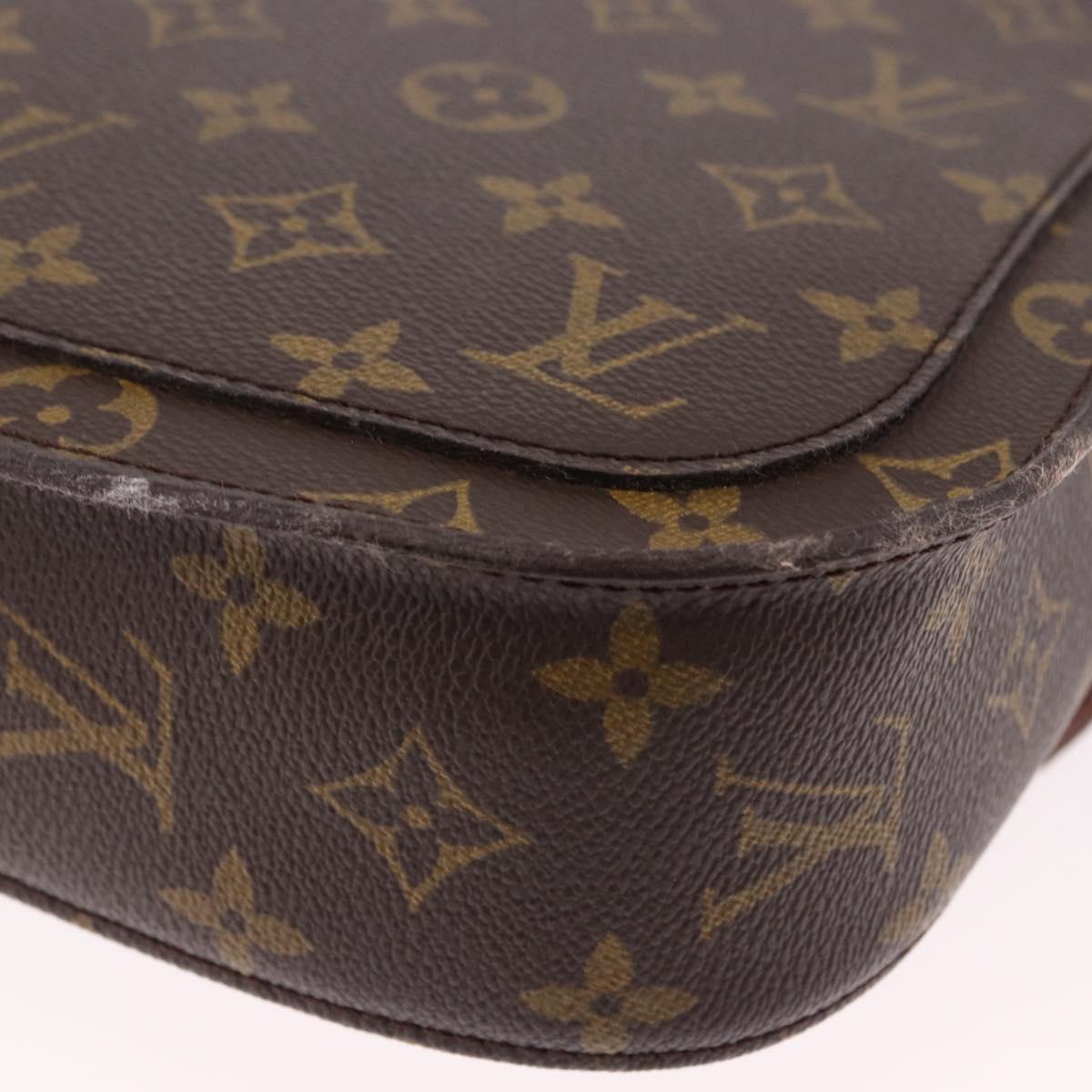 LOUIS VUITTON Monogram Saint Cloud GM Shoulder Bag M51242 LV Auth 191755
