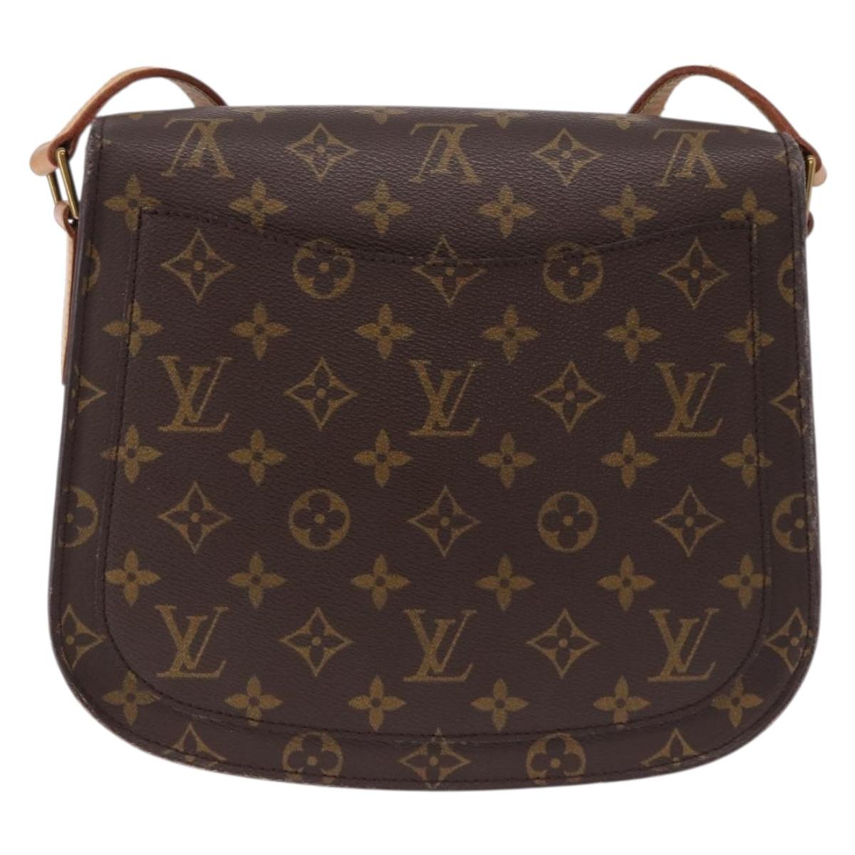 LOUIS VUITTON Monogram Saint Cloud GM Shoulder Bag M51242 LV Auth 191755
