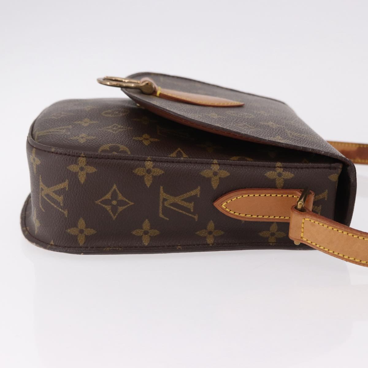 LOUIS VUITTON Monogram Saint Cloud GM Shoulder Bag M51242 LV Auth 191755