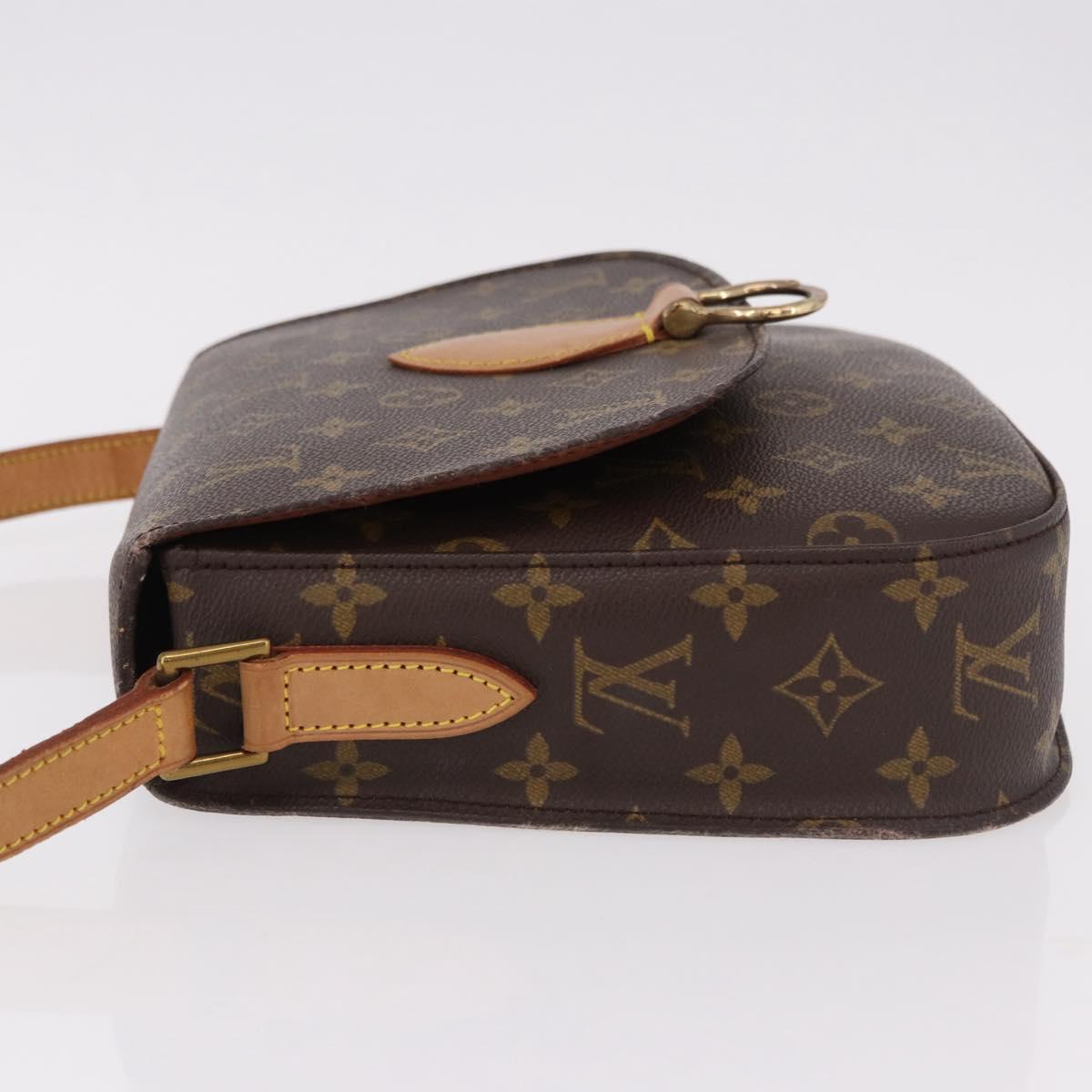 LOUIS VUITTON Monogram Saint Cloud GM Shoulder Bag M51242 LV Auth 191755